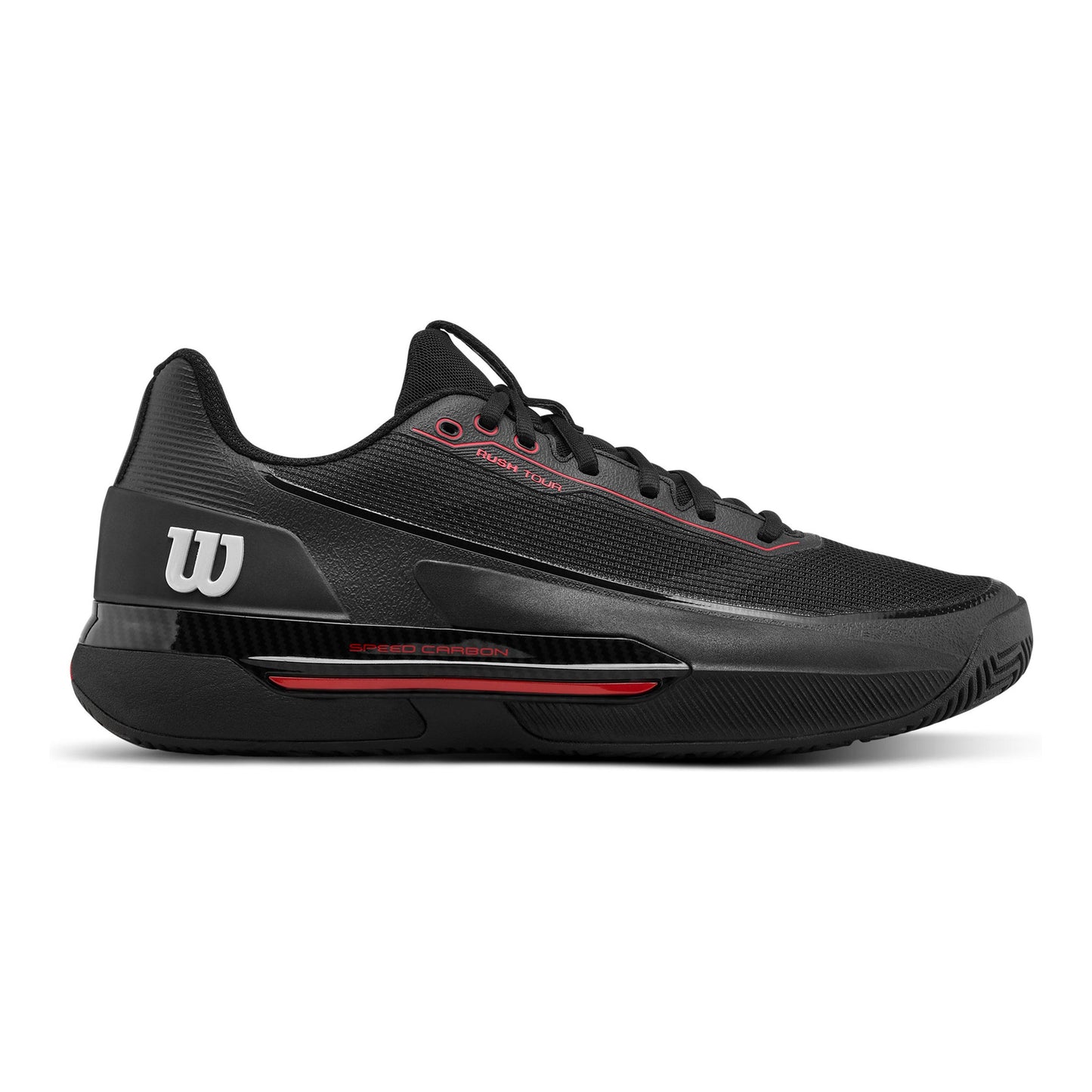 Wilson Rush Tour 5 CTC All court shoe Men - black, red
