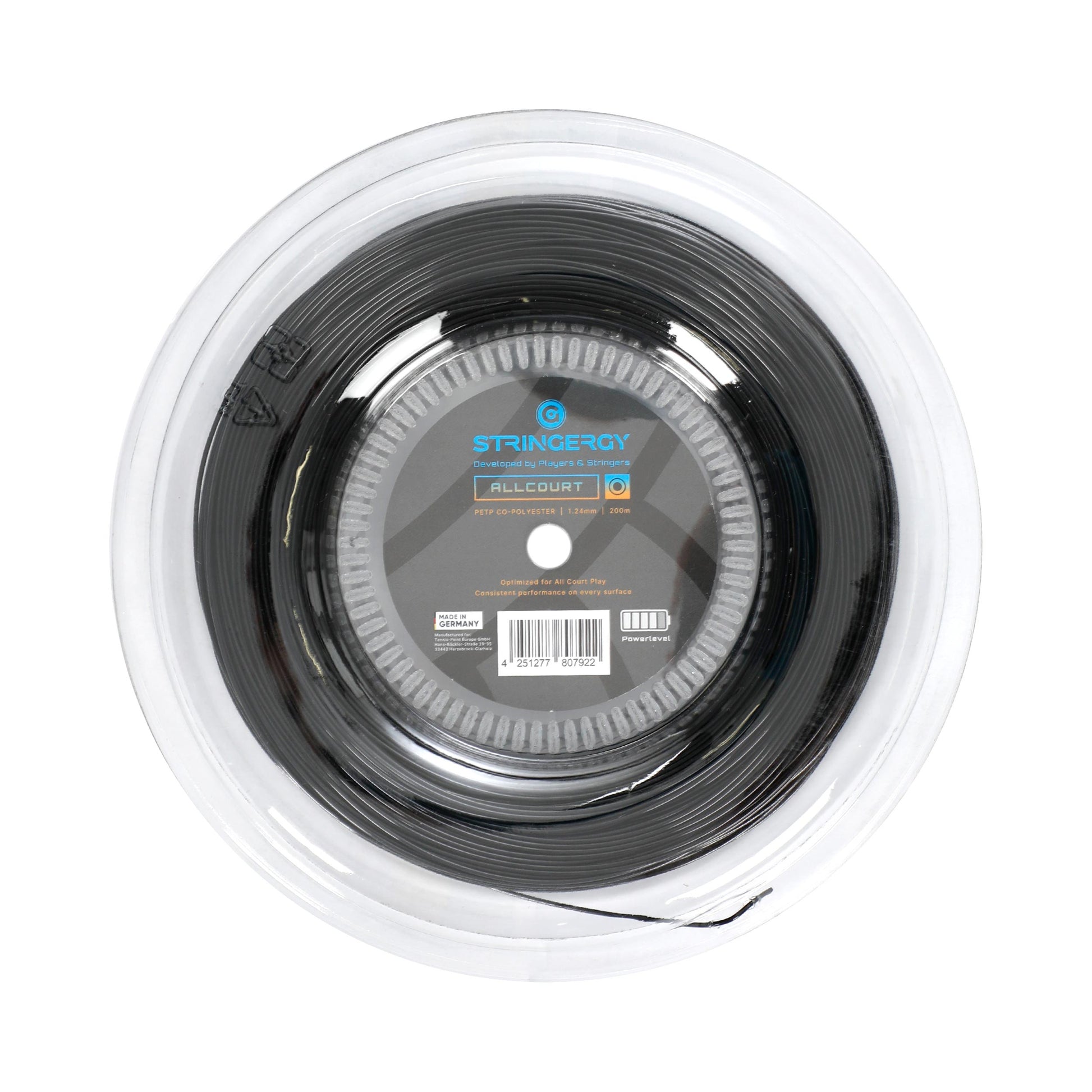 Stringergy Allcourt  String reel 220m - black