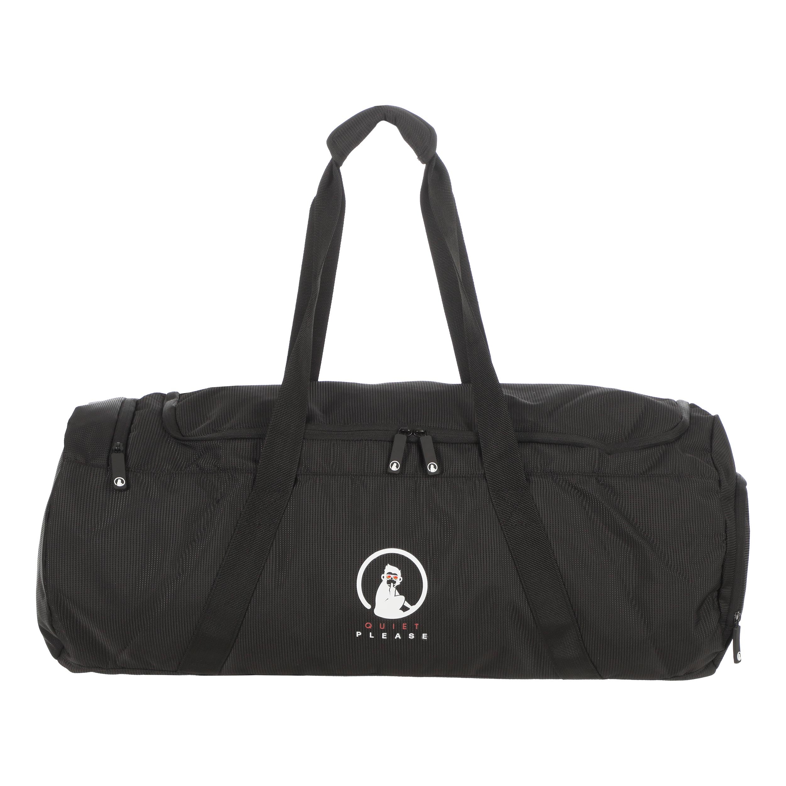Quiet Please Gym Sports bag - black