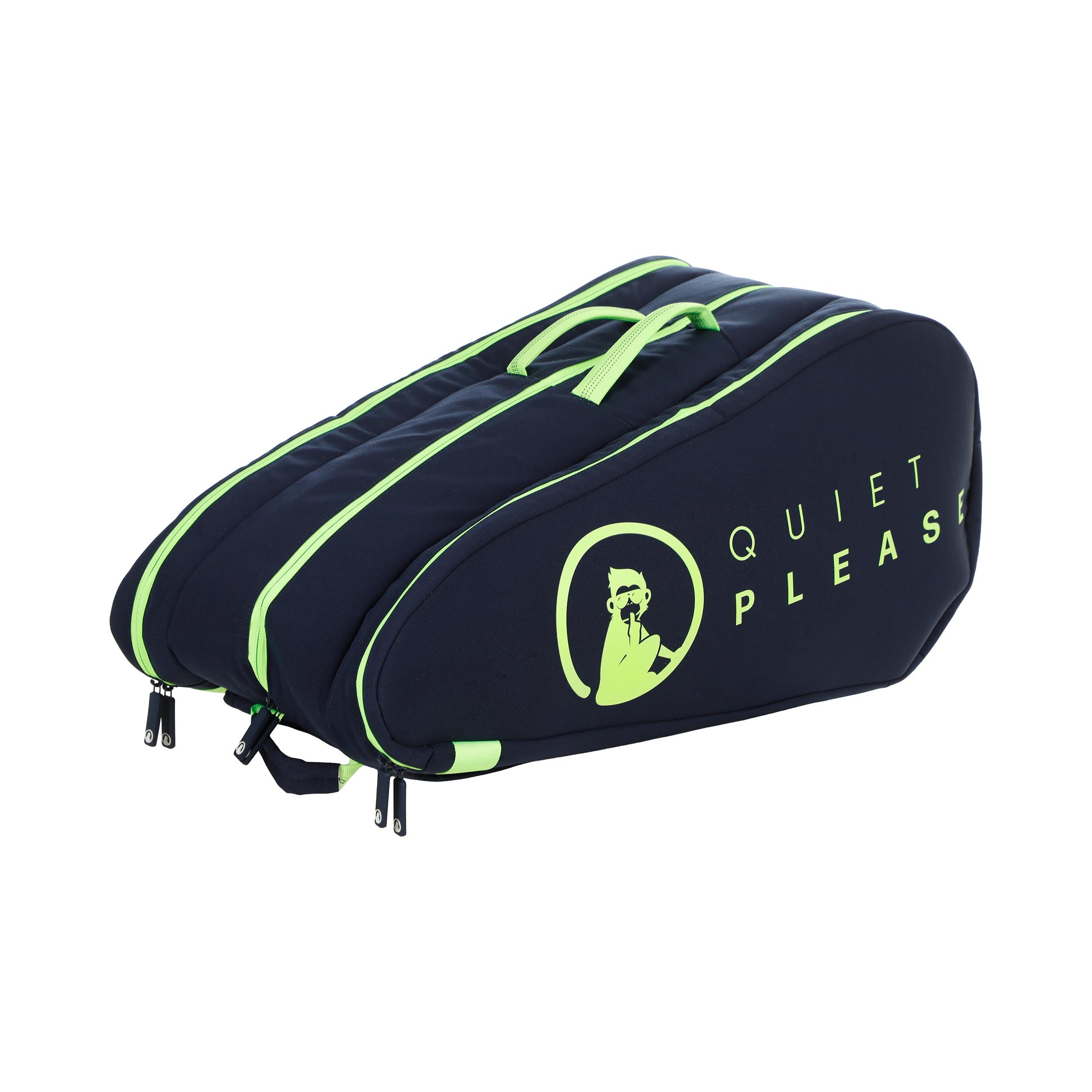 Quiet Please Kids Racket bag - dark blue