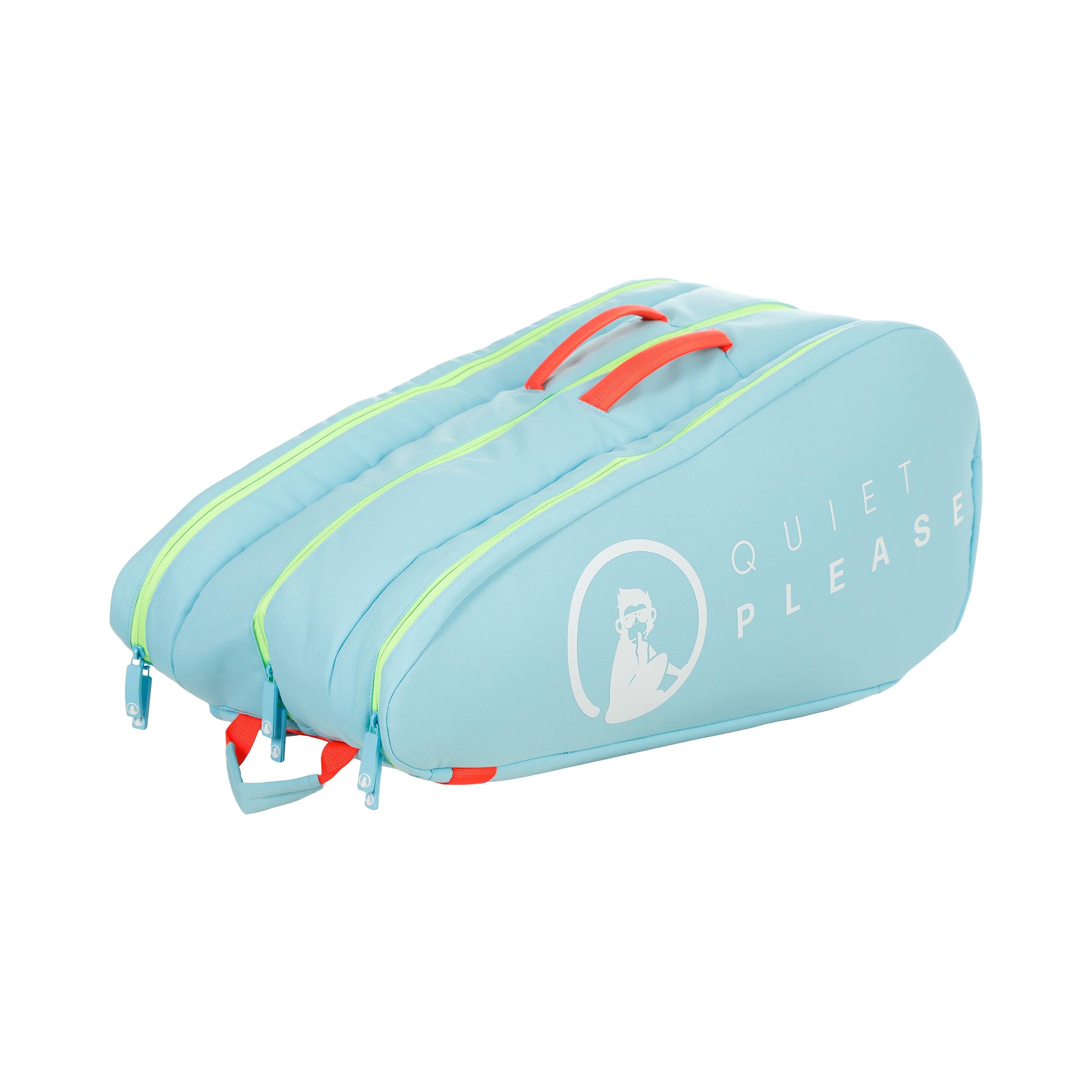 Quiet Please Kids Racket bag - blue
