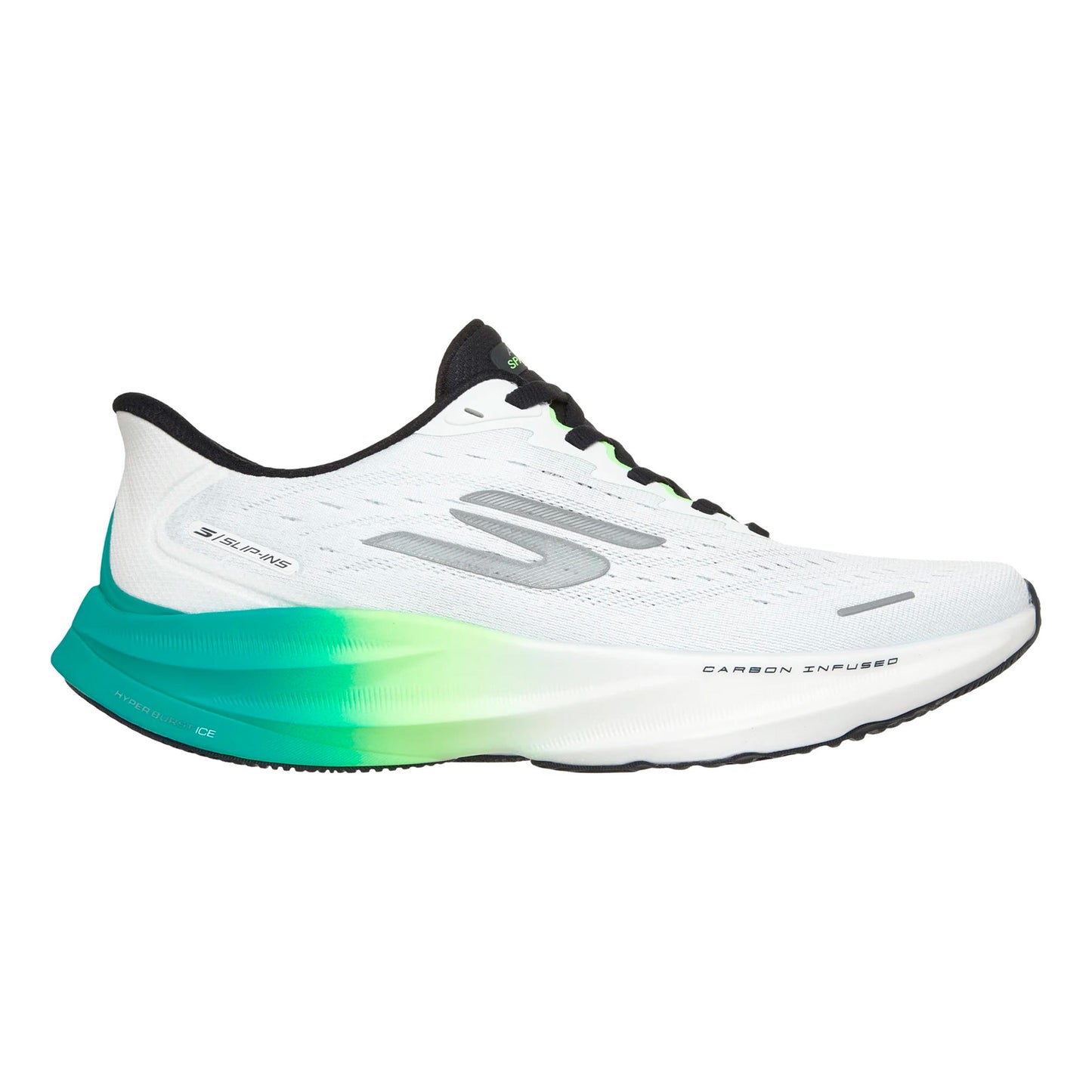 Skechers SKX Aero Spark Slip-In Neutral running shoe Men - white, lime