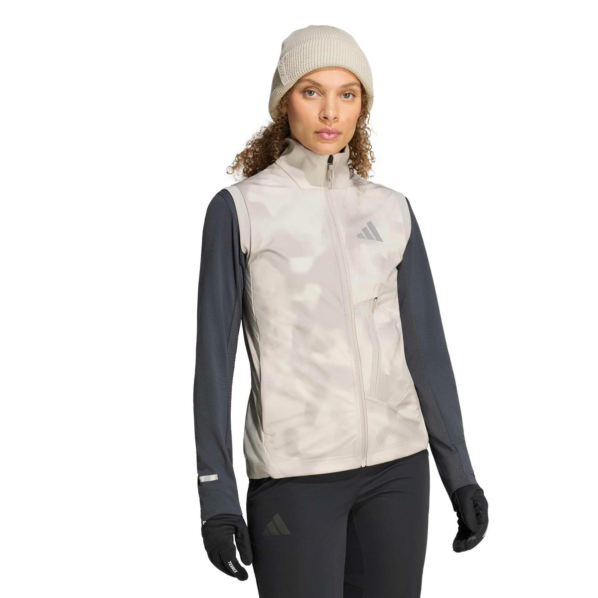 adidas Terrex XPR  Running vests Women - beige