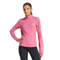 adi365 Warm Running shirt Women - wine red