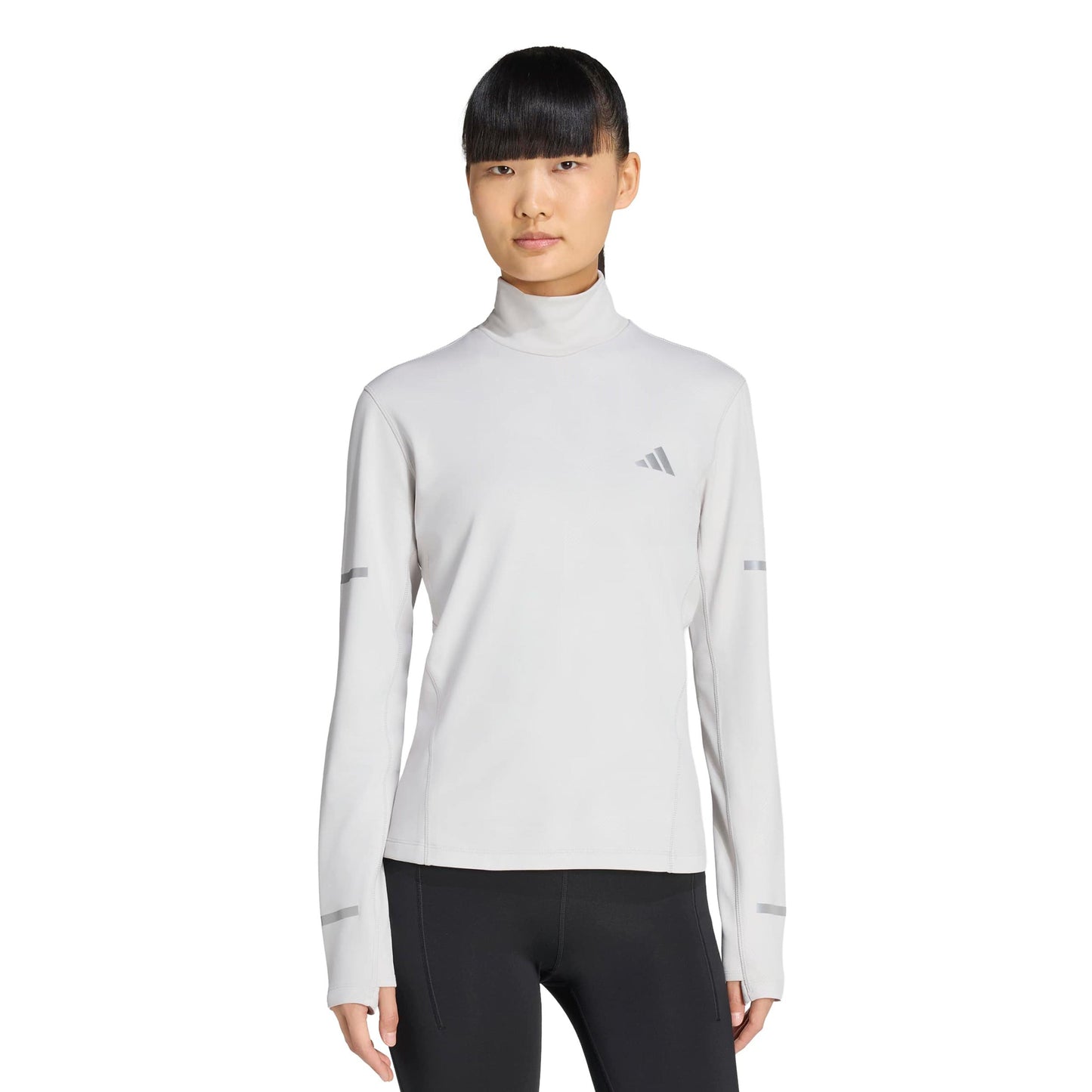 adidas adi365 Warm Running shirt Women - grey
