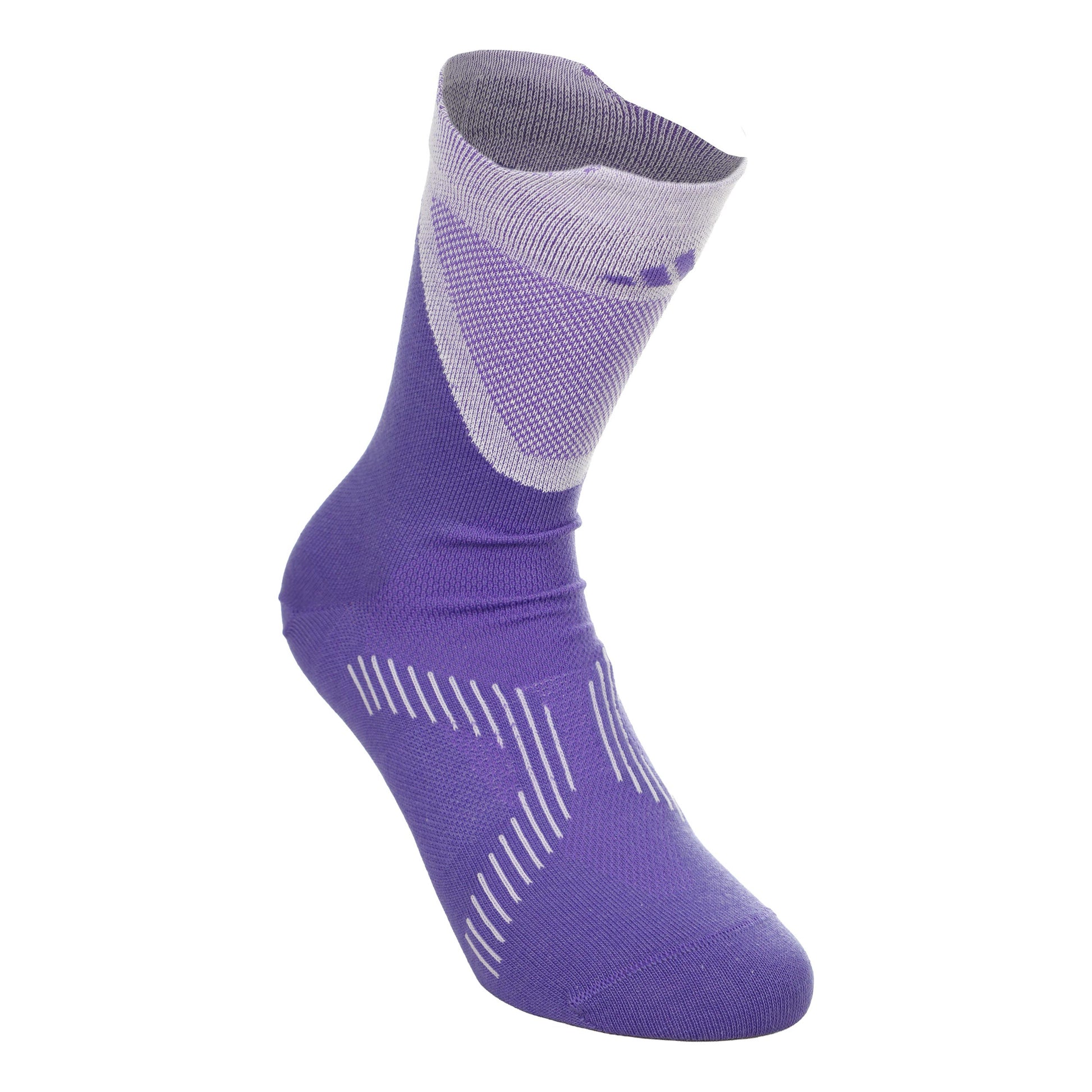 adidas Run Light Crew Running Socks Unisex - lilac
