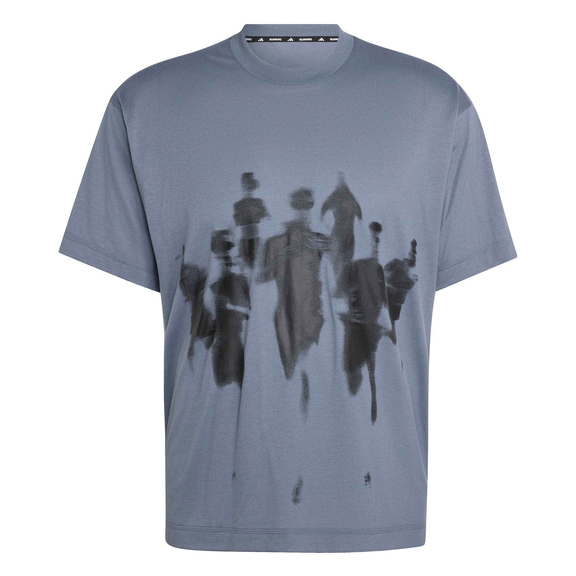 adidas adi365 Running shirt Unisex - blue grey