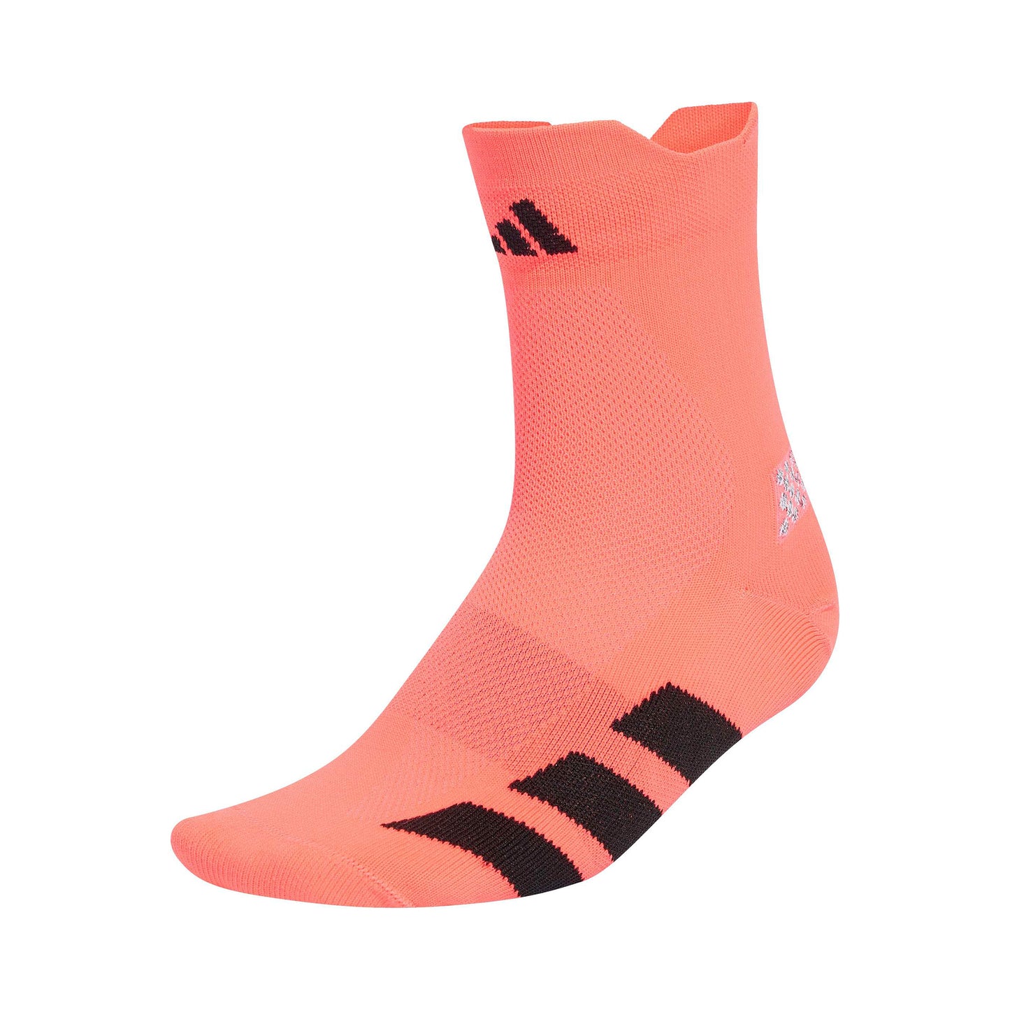 adidas adizero Quarter Running Socks Unisex - coral, black