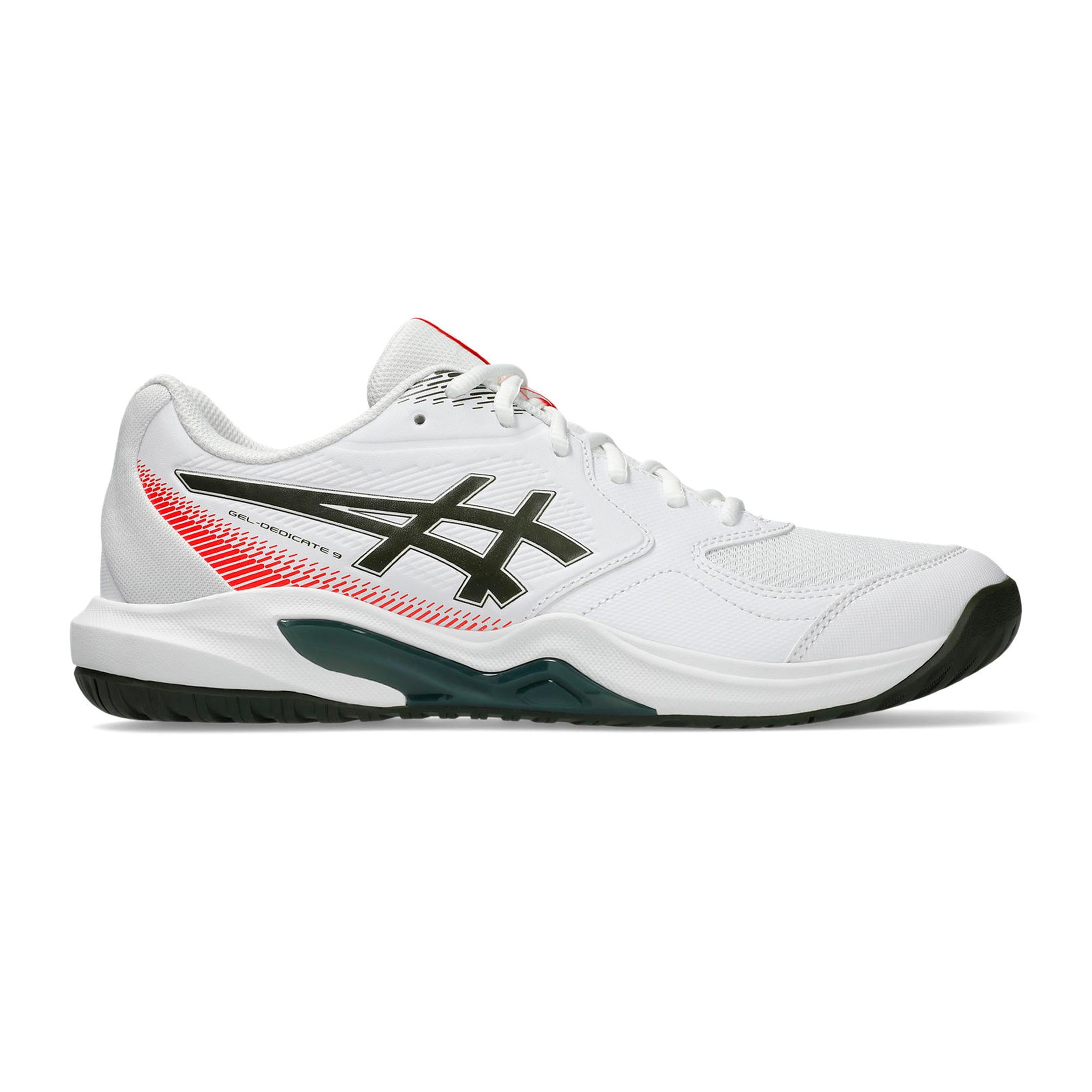 ASICS Gel-Dedicate 9 All court shoe Men - white, petrol