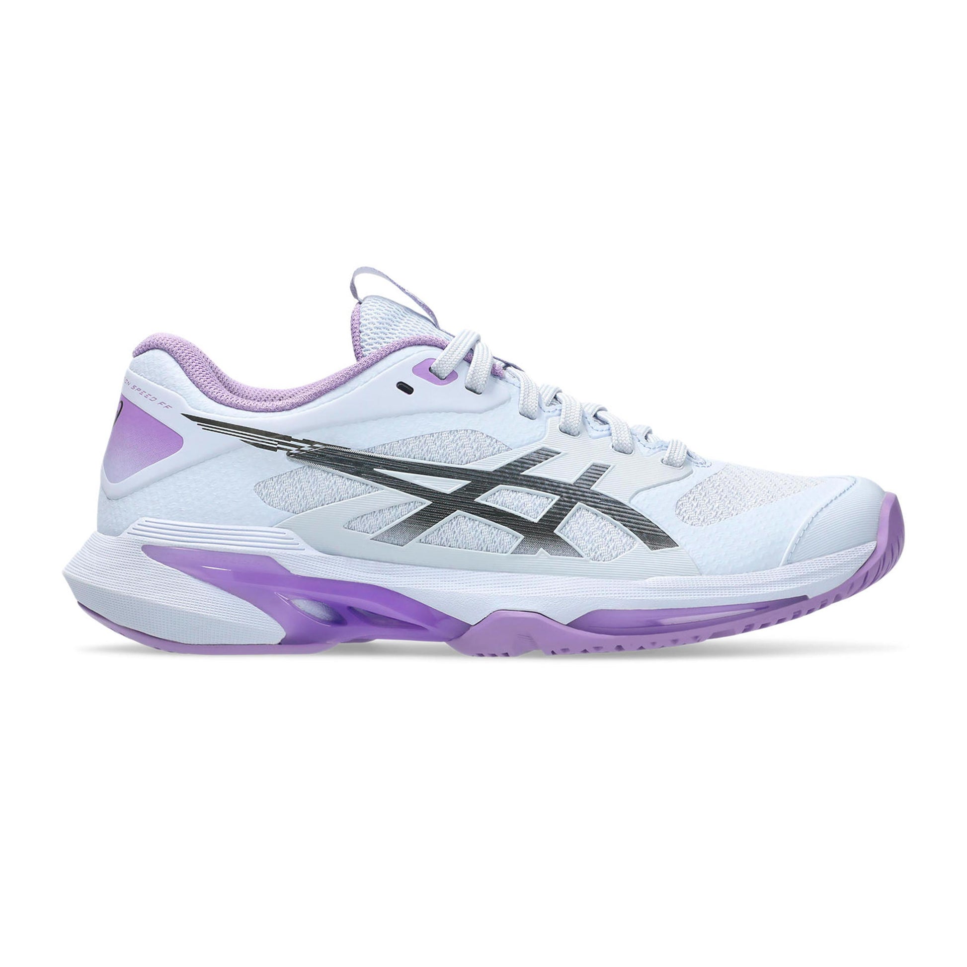ASICS Solution Speed FF 4 Night Energy All court shoe Women - light blue, lilac