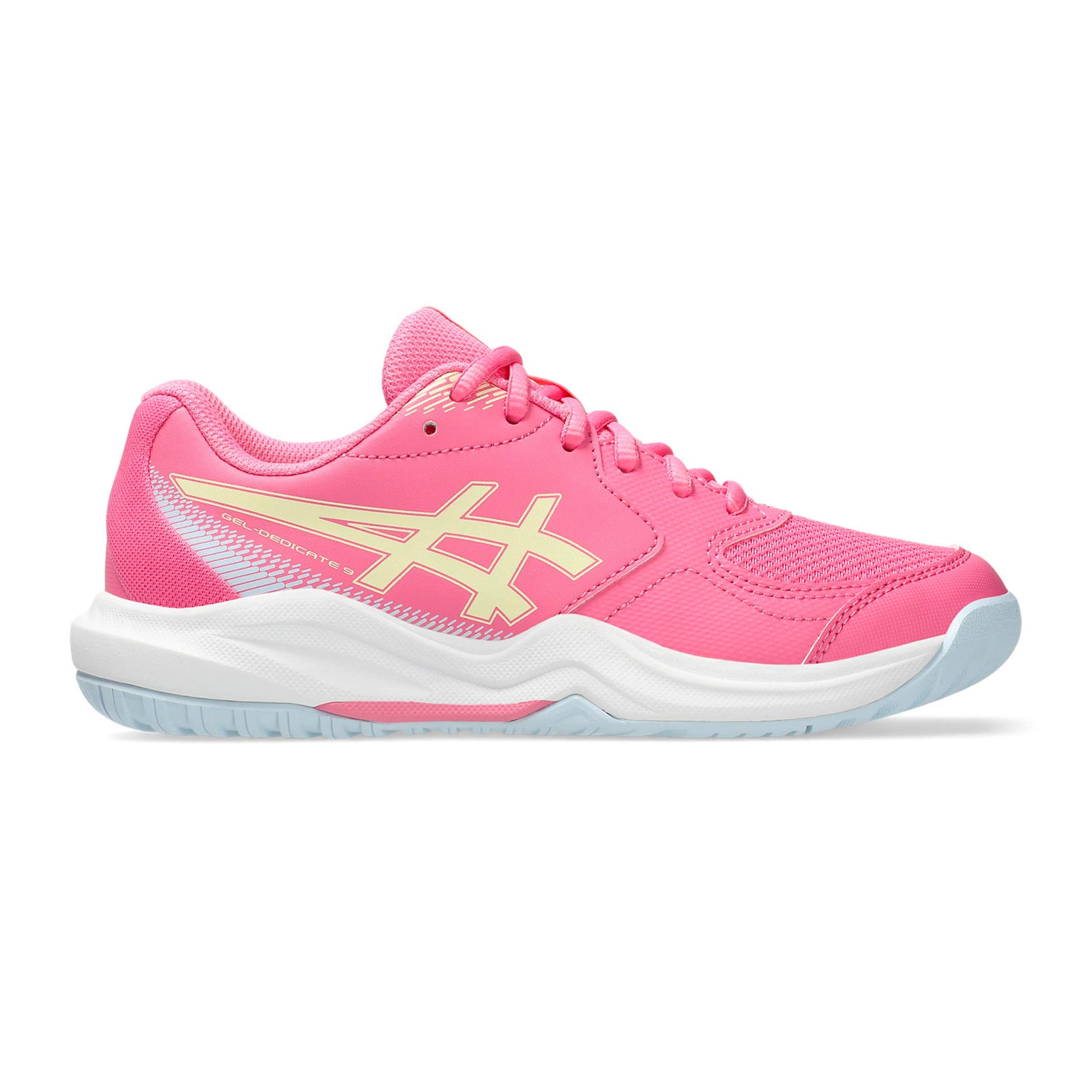 ASICS Gel-Dedicate 9 GS All court shoe Kids - pink, yellow