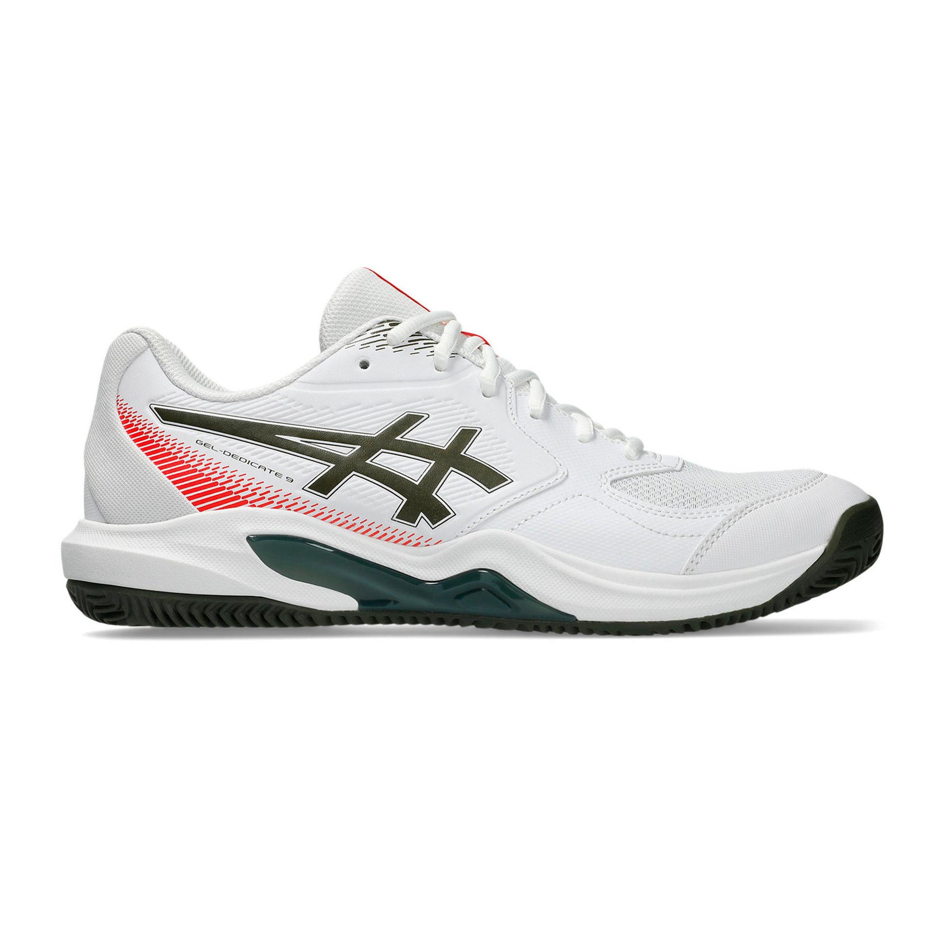 ASICS Gel-Dedicate 9 Clay court shoe Men - white, petrol