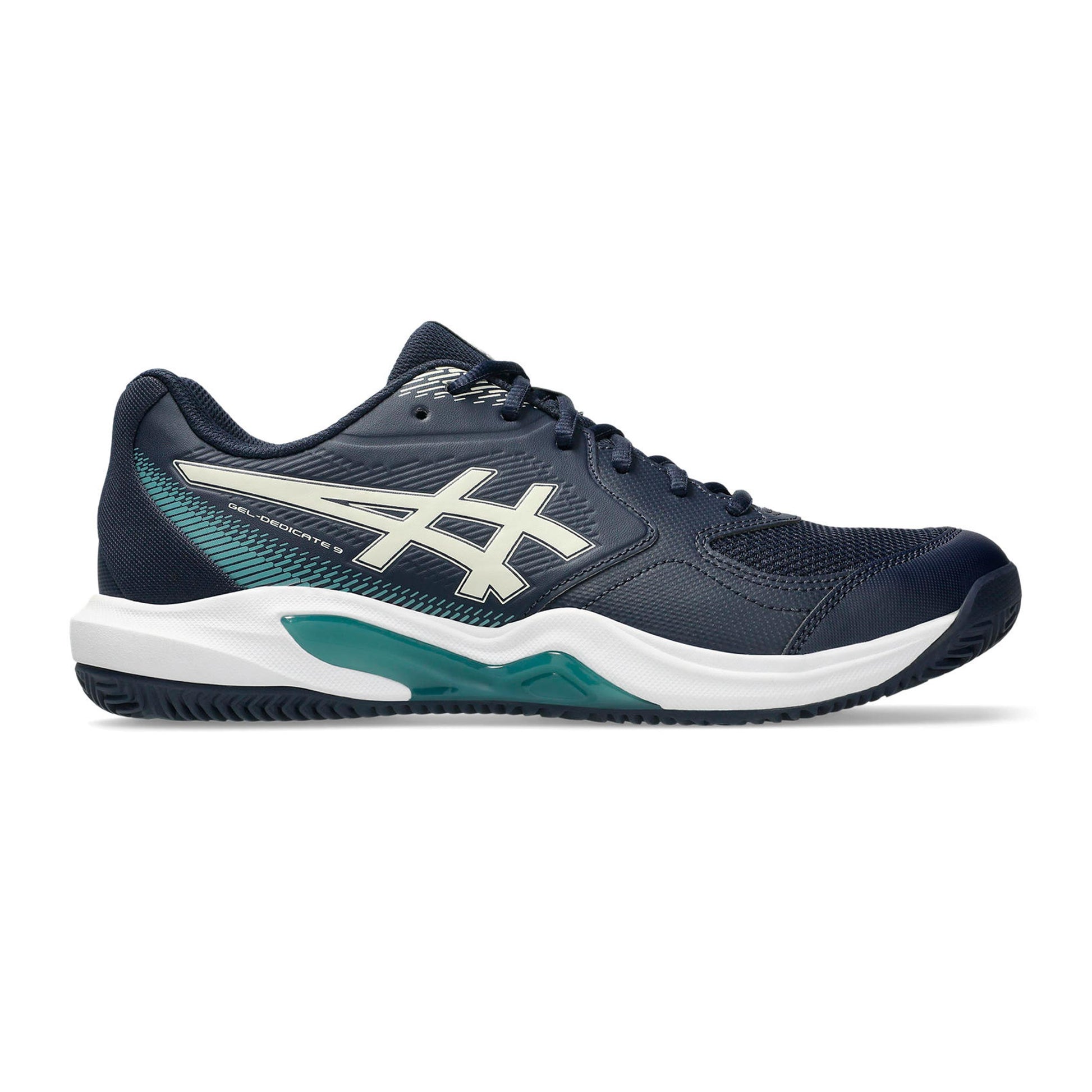 ASICS Gel-Dedicate 9 Clay court shoe Men - dark blue, white