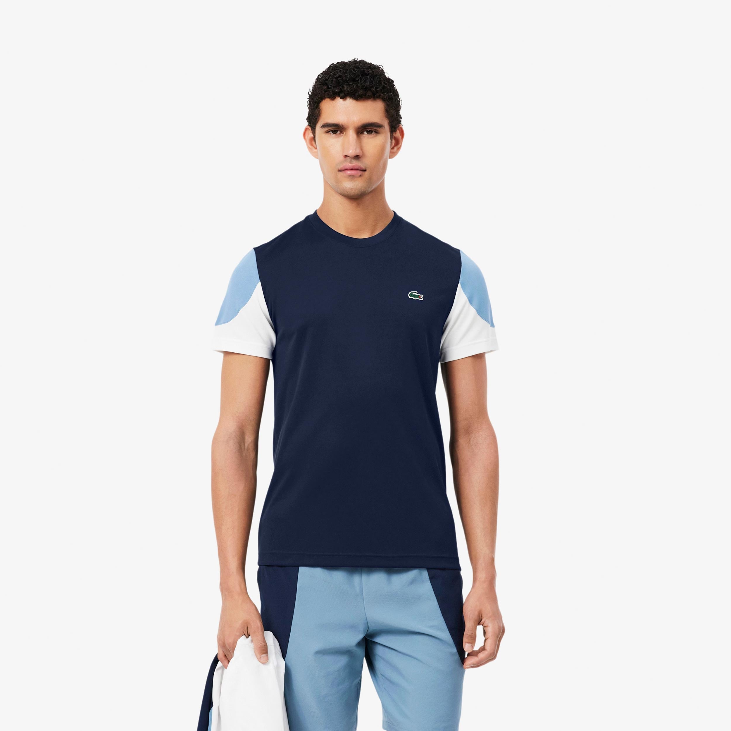 Lacoste T-Shirt Men - dark blue, blue