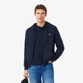 Zip Hoodie Men - dark blue