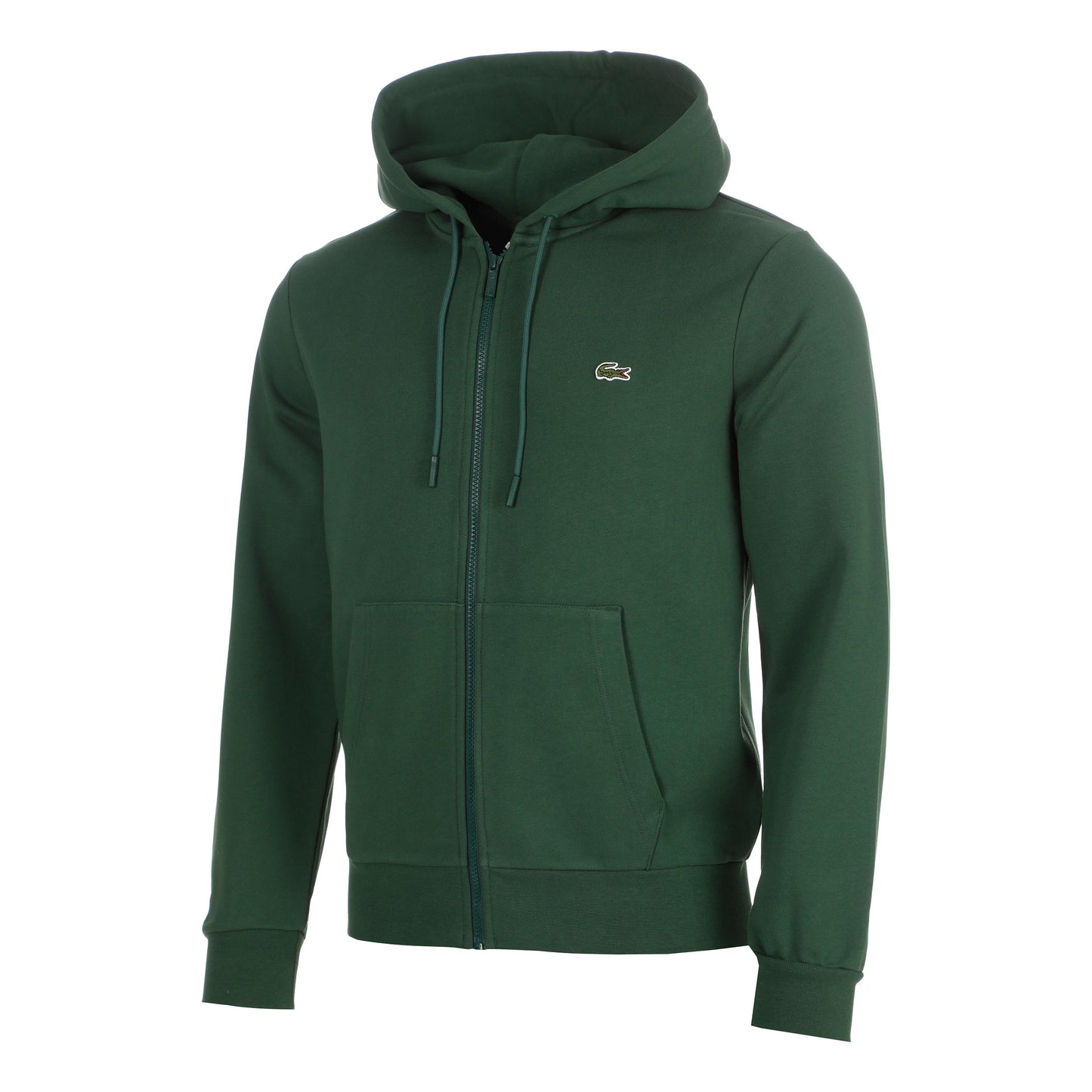 Lacoste Zip Hoodie Men - green