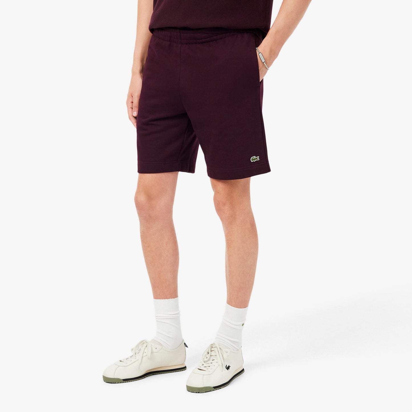Lacoste Shorts Men - dark red