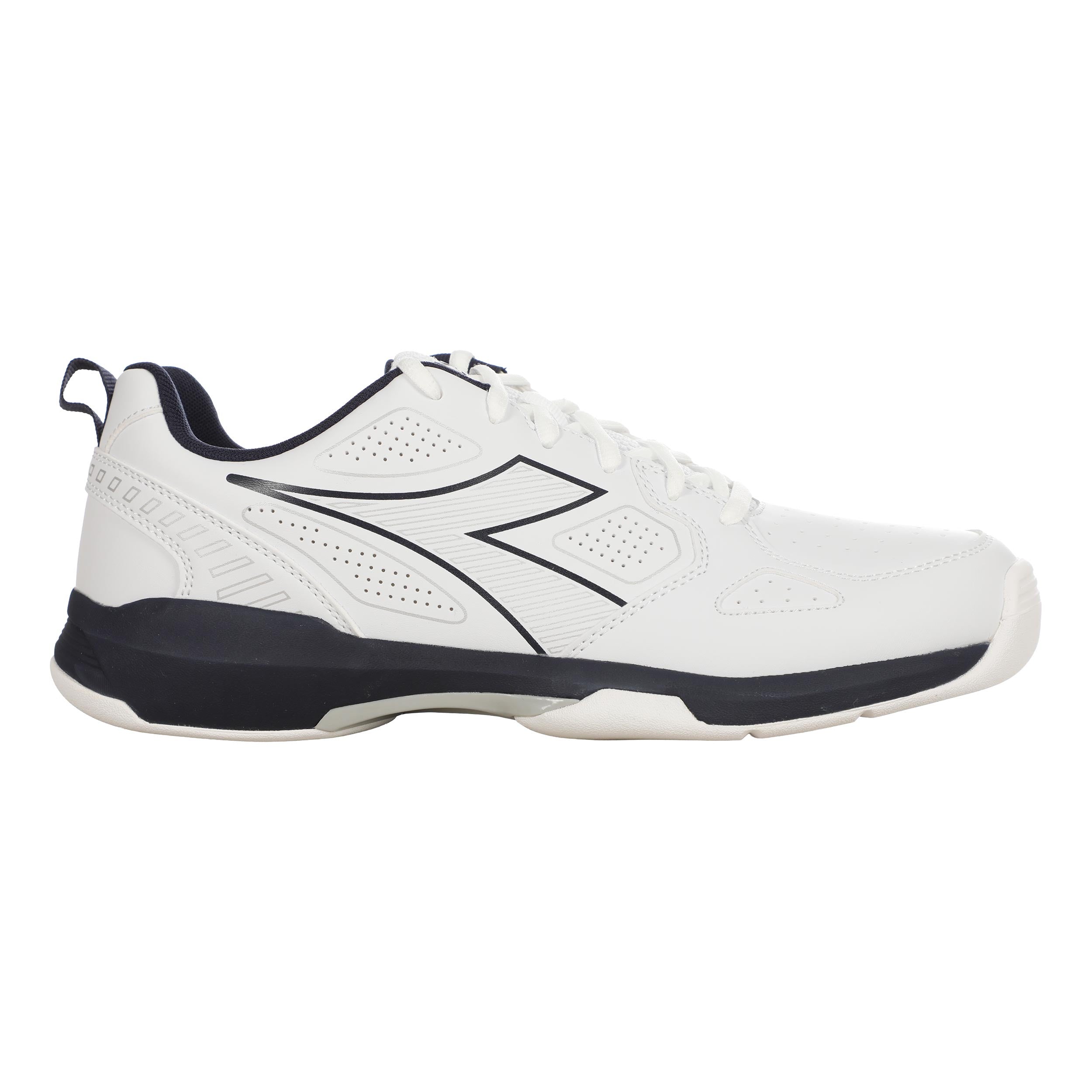Diadora S. Challenge 7 SL Carpet shoe Men - white, dark blue