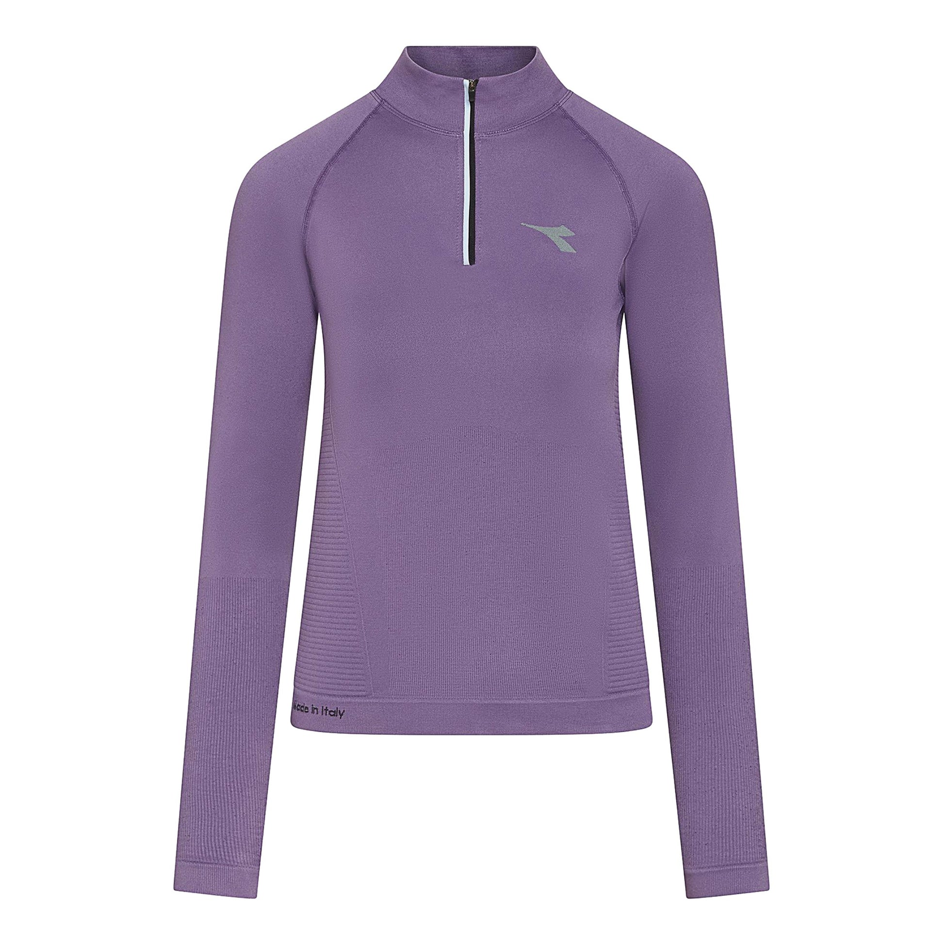 Diadora 1/2 Zip Stratouno Long sleeve Women - purple