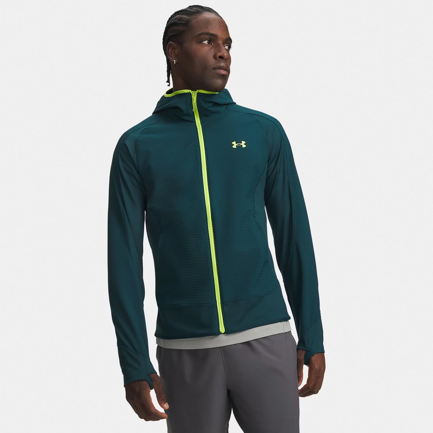 Under Armour Explor Offgrid  Running jacket Men - green