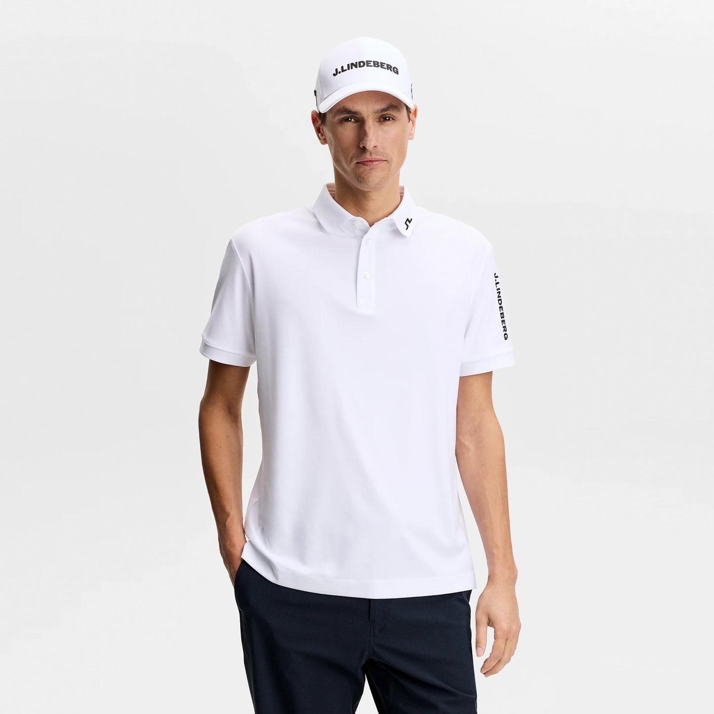 JLindeberg Tour Tech Polo Men - white