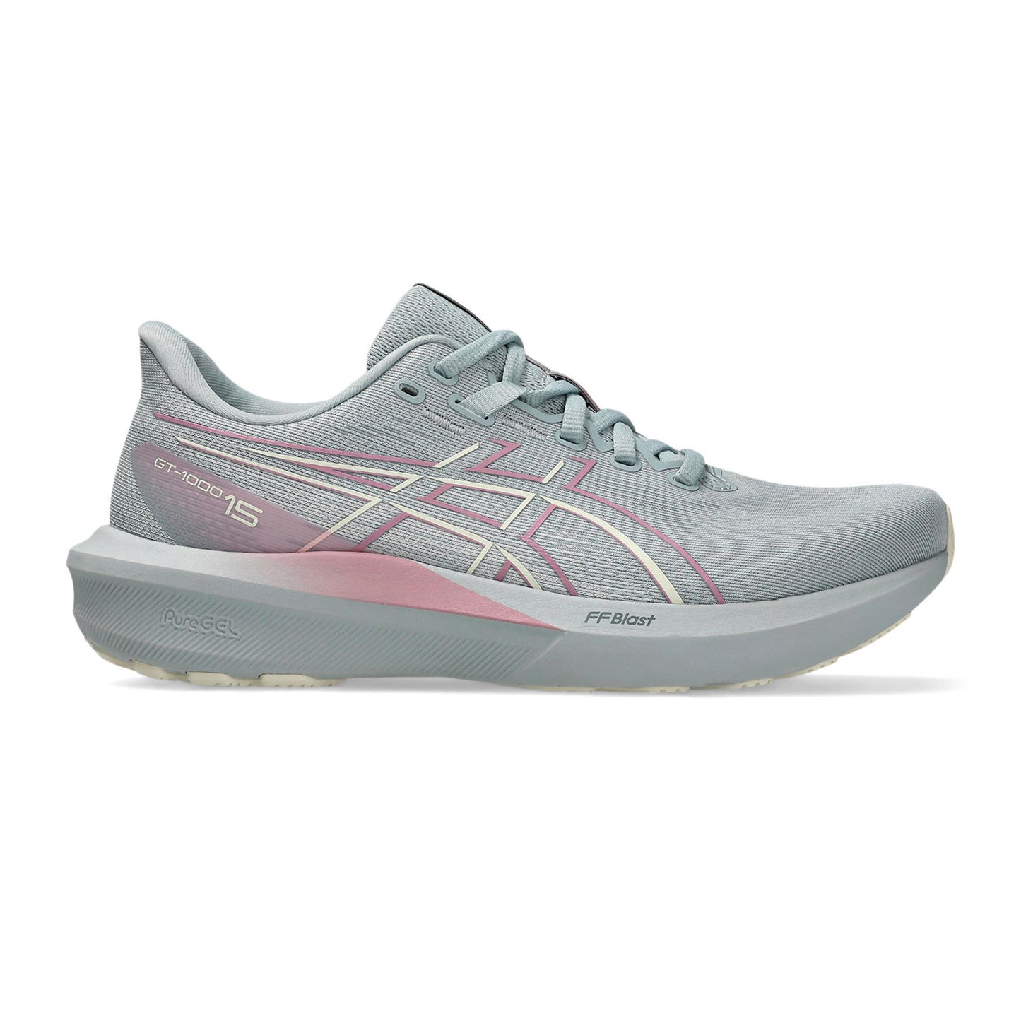 ASICS GT-1000 15 Stability running shoe Women - blue grey, cream