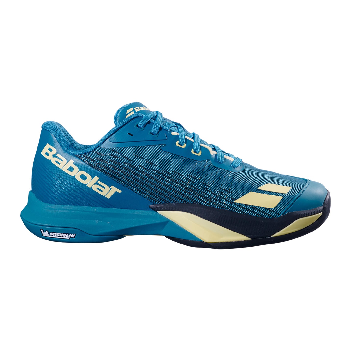 Babolat Jet Mach 4 All court shoe Men - blue, lime
