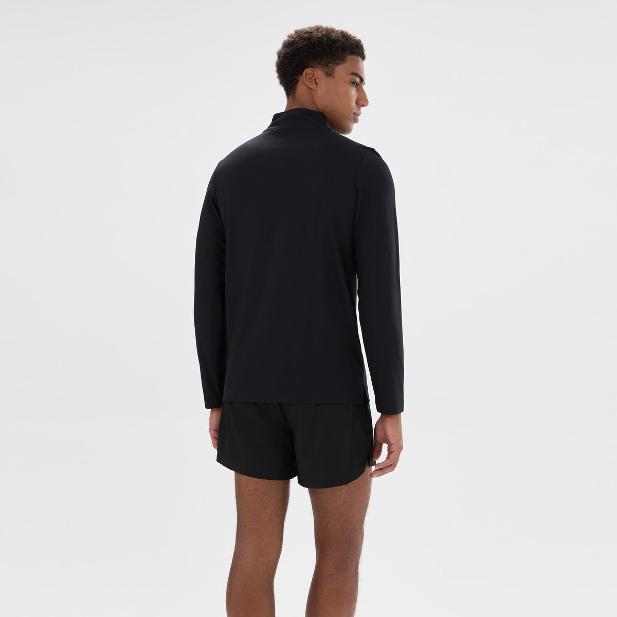 Ellesse Edmond 1/4 Zip Long sleeve Men - black