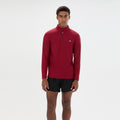 Edmond 1/4 Zip Long sleeve Men - wine red