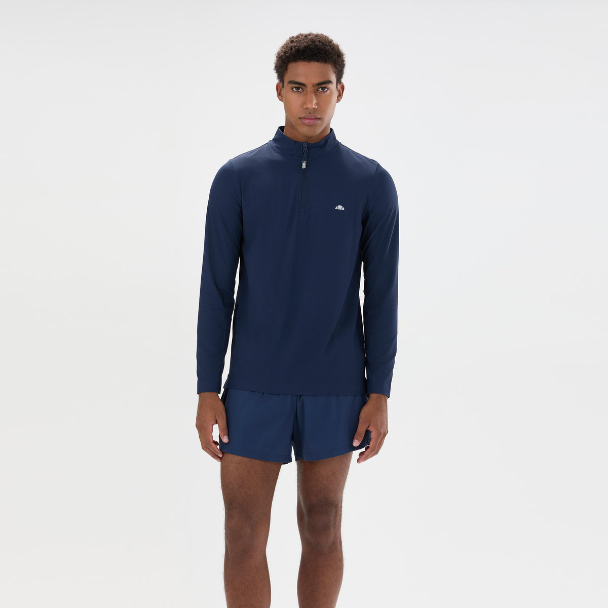 Ellesse Edmond 1/4 Zip Long sleeve Men - dark blue