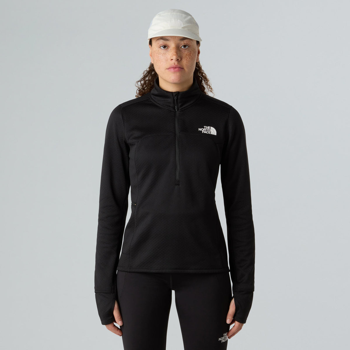The North Face Winter Warm Pro 1/4 Zip Running shirt Women - black