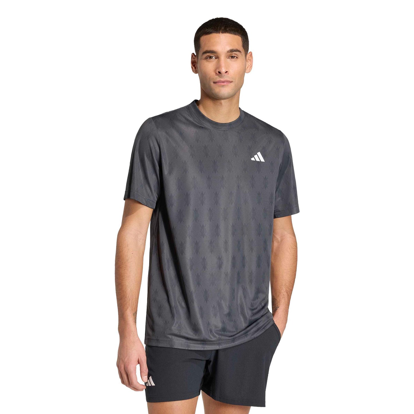 adidas Club Graphic T-Shirt Men - dark grey