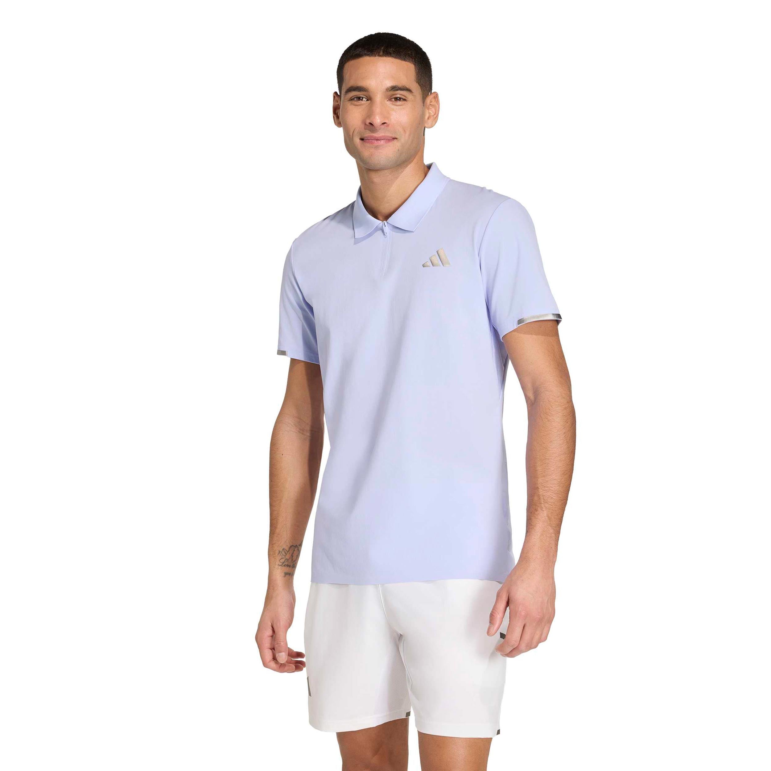 adidas Freelift Pro Polo Men - lilac, silver