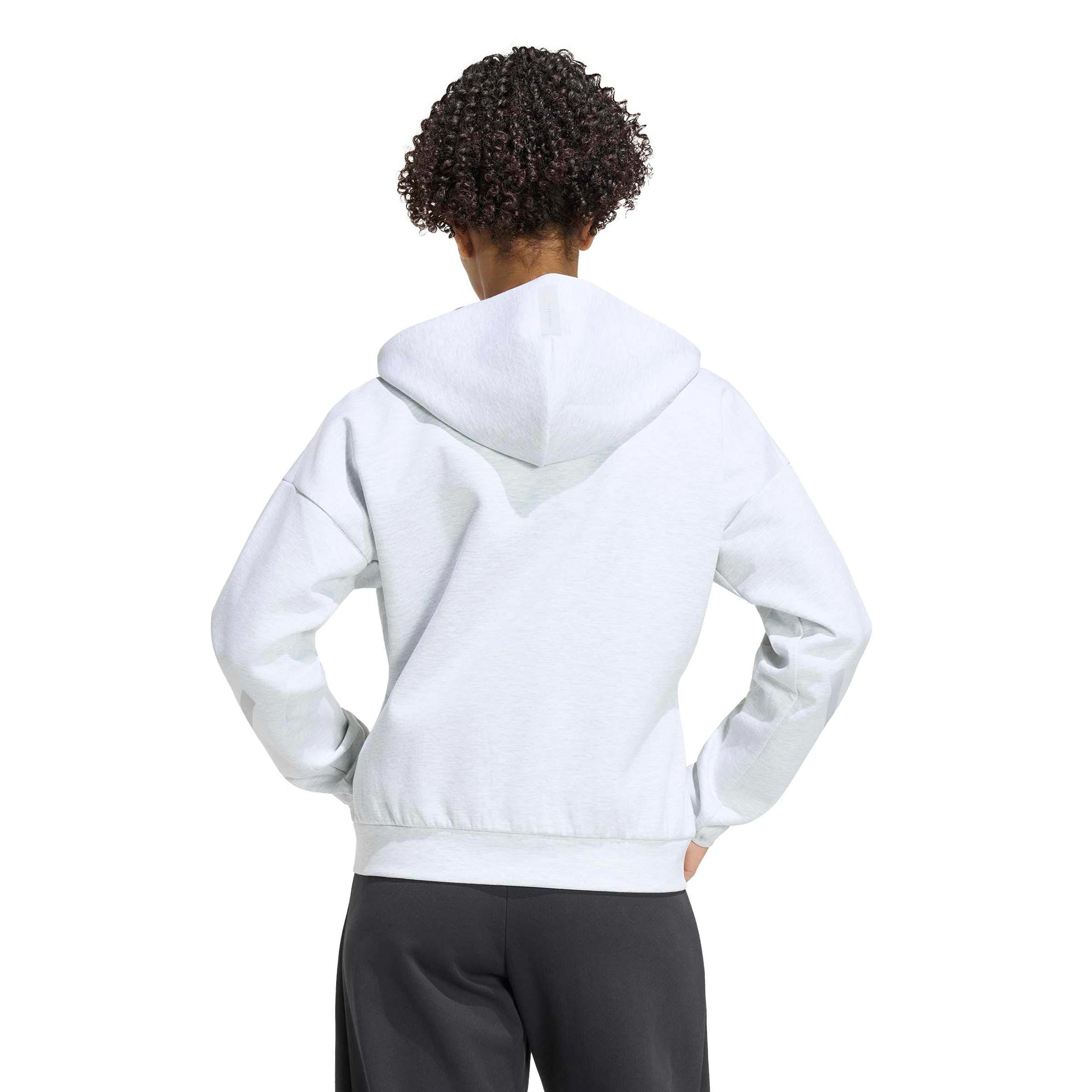 Z.N.E. Zip Hoodie Women - lightgrey | Tennis-Point