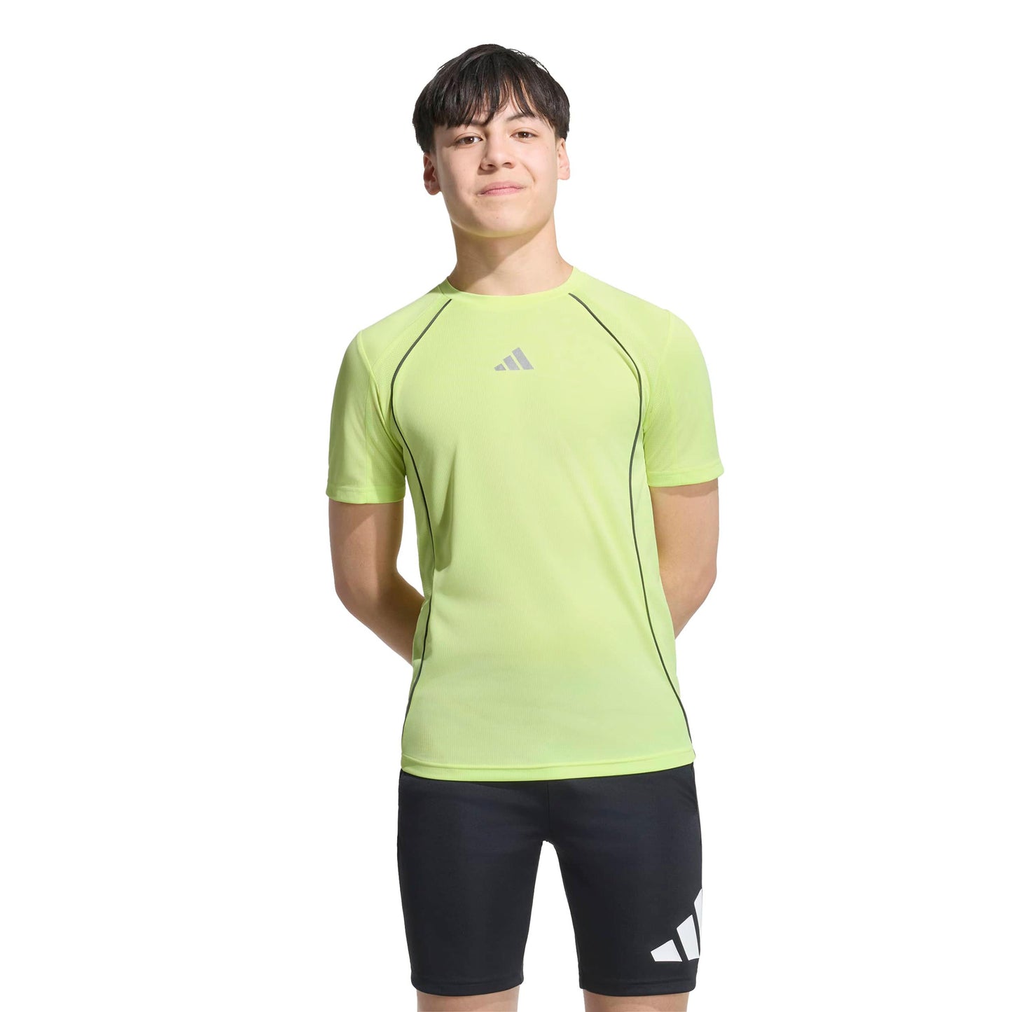 adidas Climacool T-Shirt Kids - lemon, silver