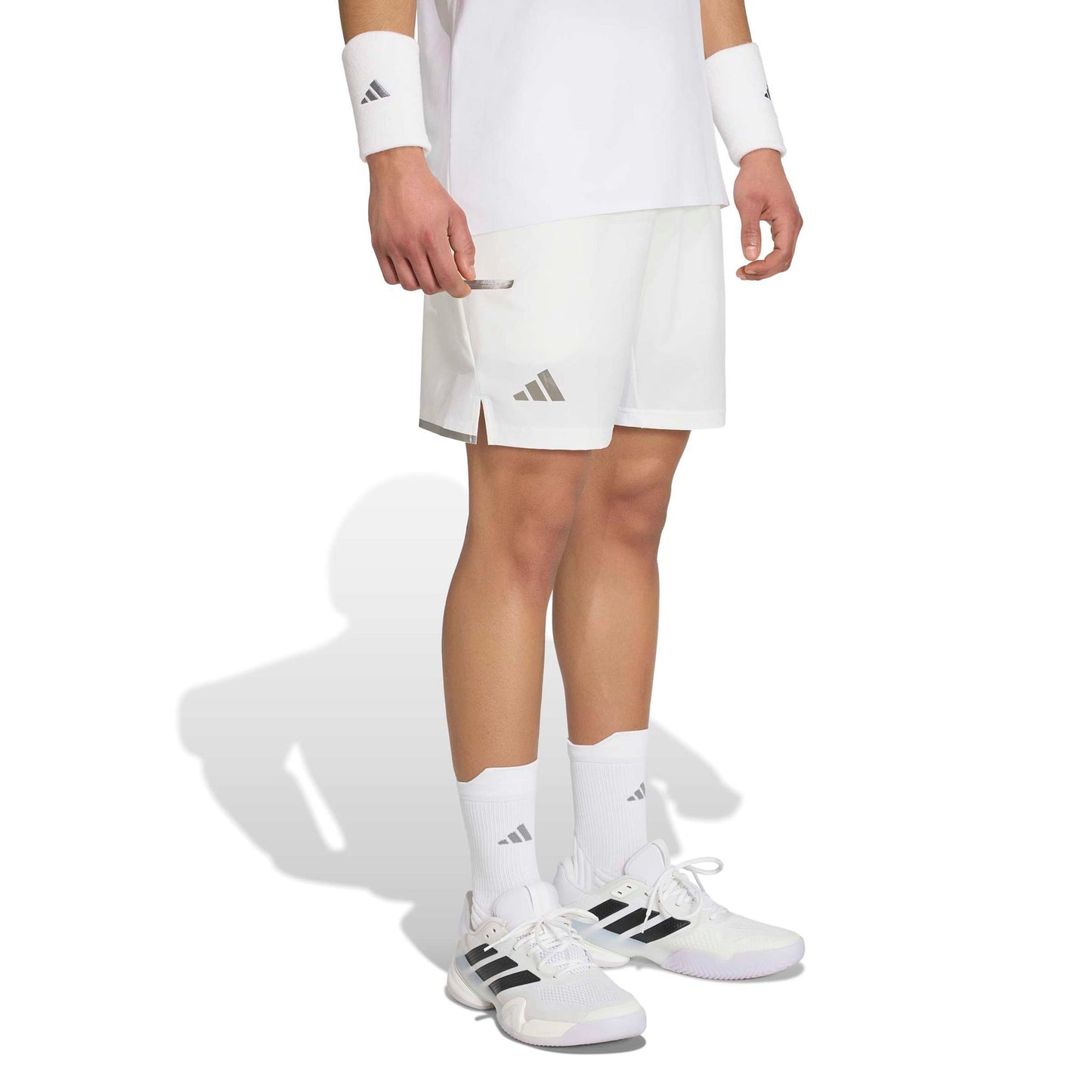adidas 7Inch Short & Tight Shorts Men - white, silver