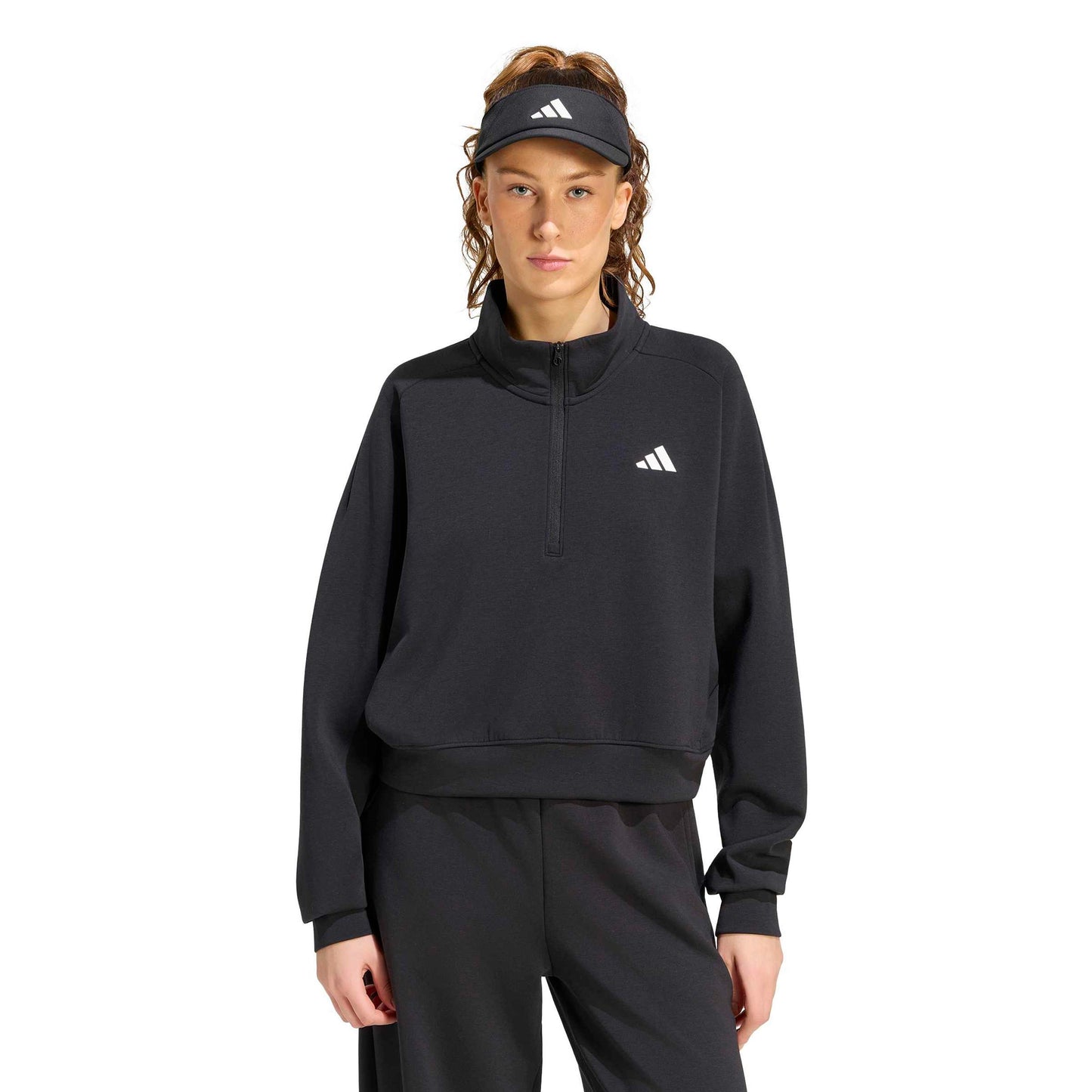 adidas Cover Up Half-Zip Sweatshirt Women - black