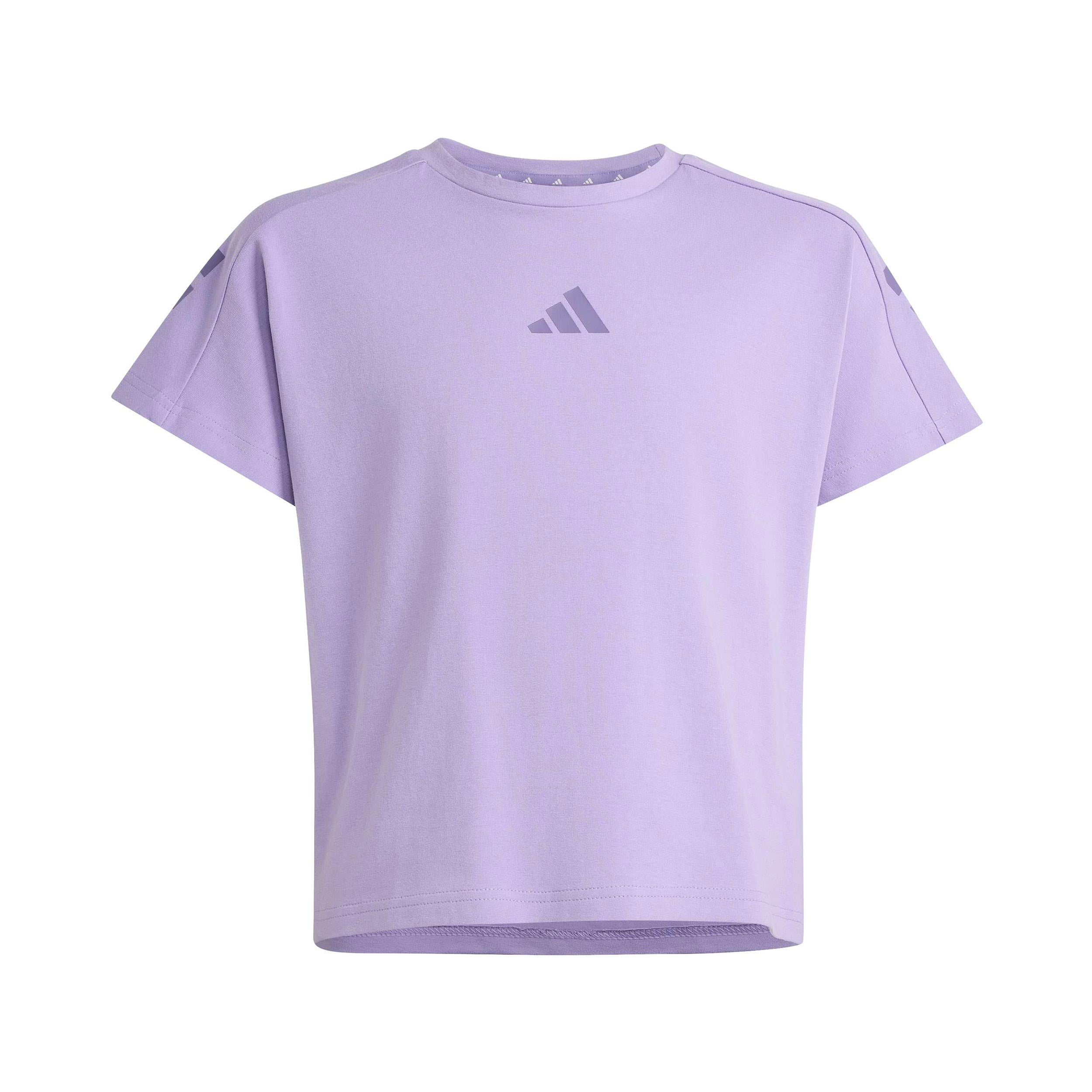 adidas Future Icons 3Stripes T-Shirt Kids - lilac