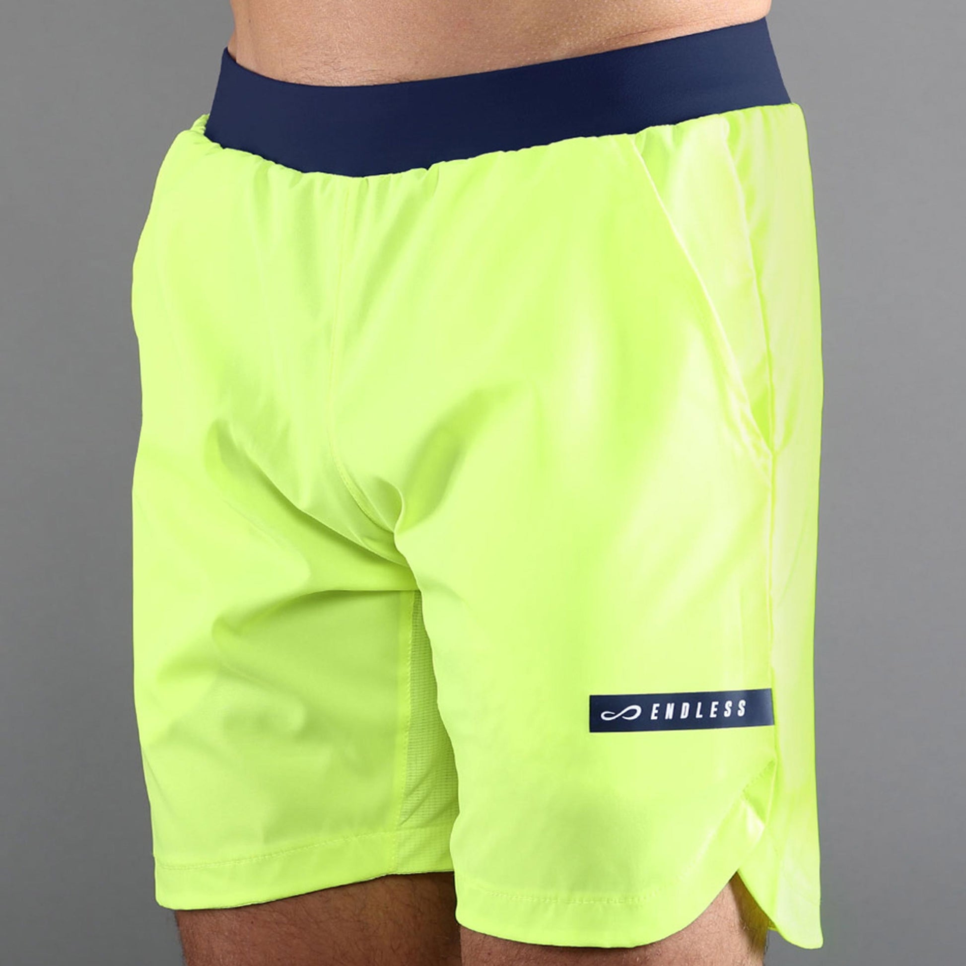 Endless SWIFT Shorts Men - neon yellow, blue