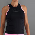 ESSENTIAL Tank Top Women - black, pink