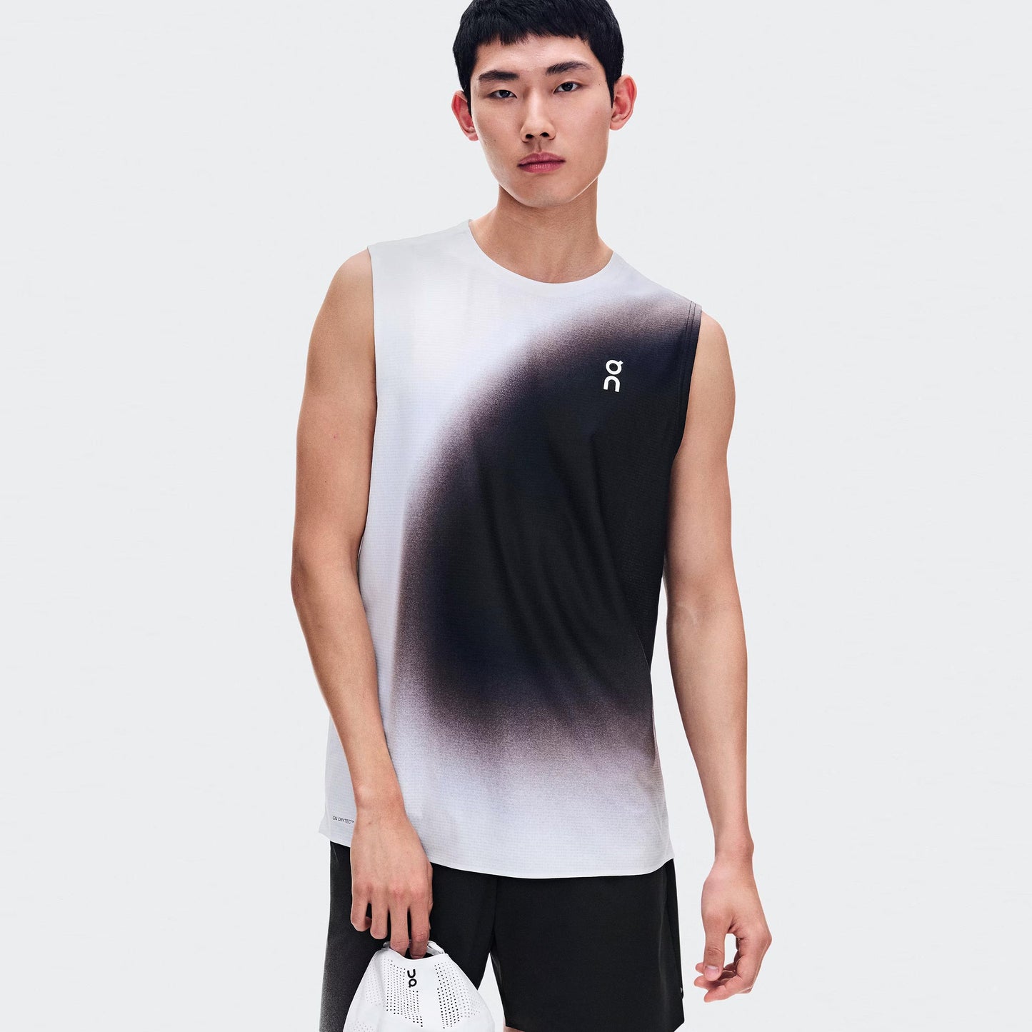 On Court Swing Tank Top Men - white, mauve