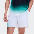 5Inch Court Swing Shorts Men - white, green
