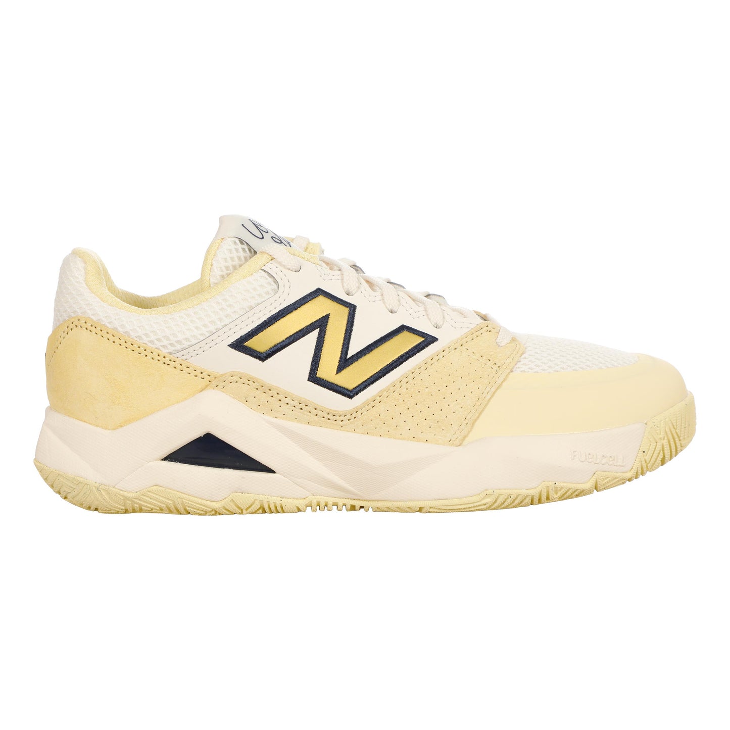 New Balance Coco Delray All court shoe Women - white, yellow