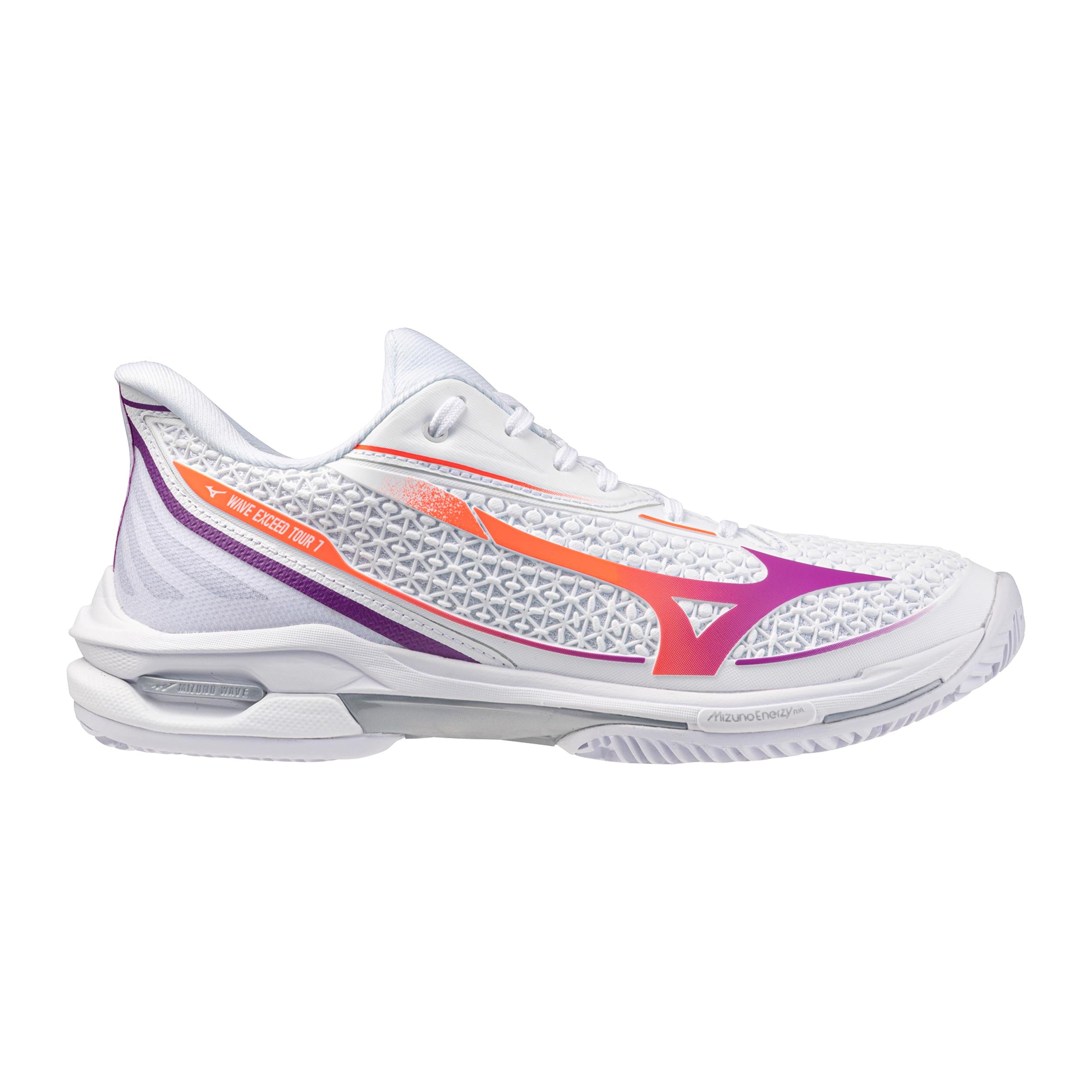 Mizuno Wave Exceed Tour 7 Clay court shoe Women - white, lilac