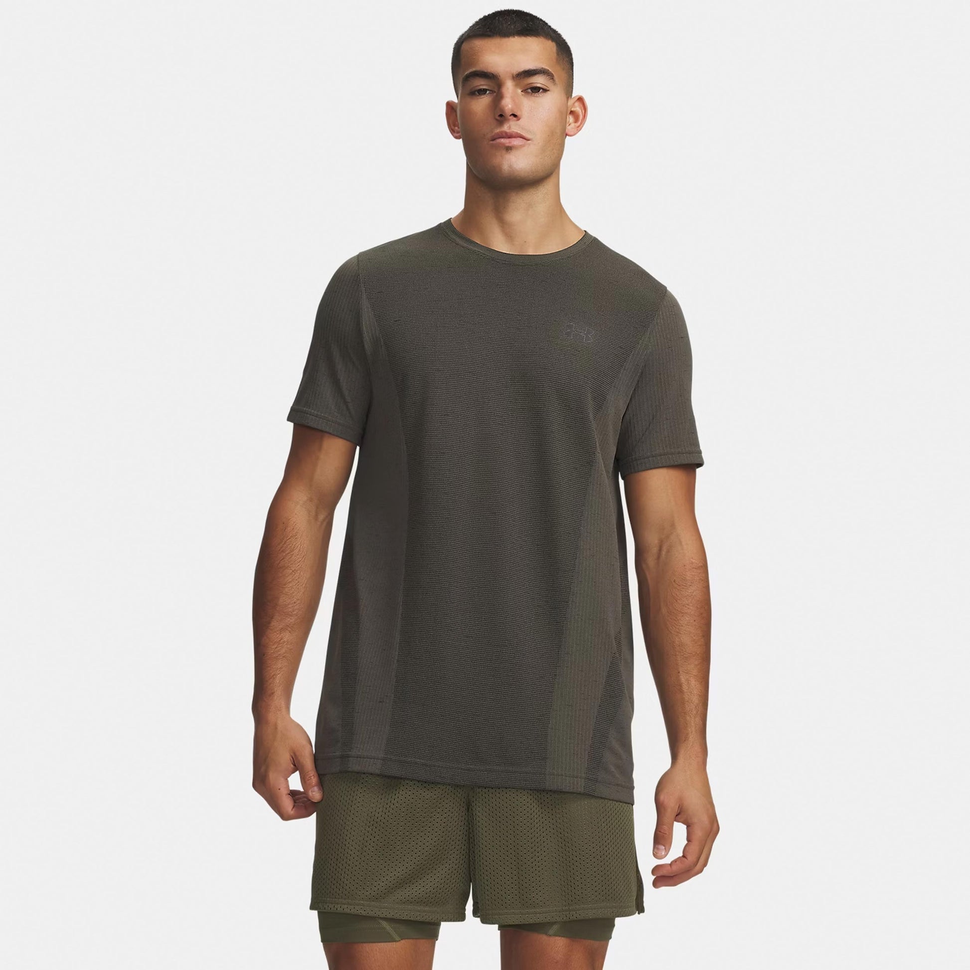Under Armour Vanish Seamless T-Shirt Men - green, black