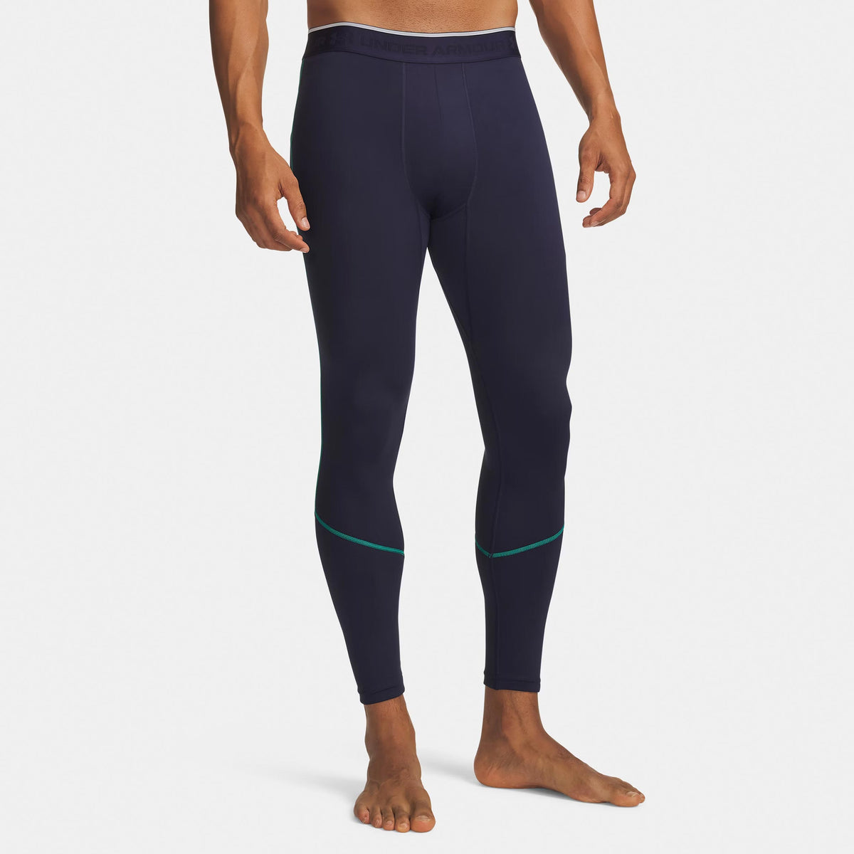 Under Armour Coldgear Elite  Tight Men - blue, silver