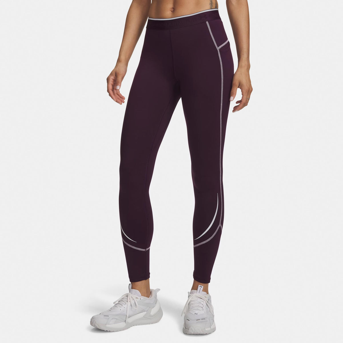 Under Armour ColdGear Elite  Tight Women - lilac, silver