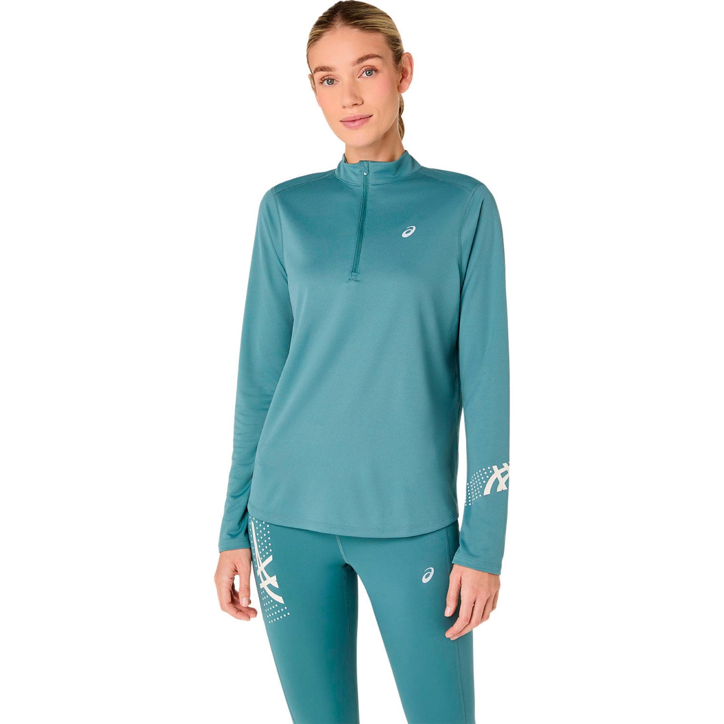 ASICS Icon 1/2 Zip  Running shirt - turquoise