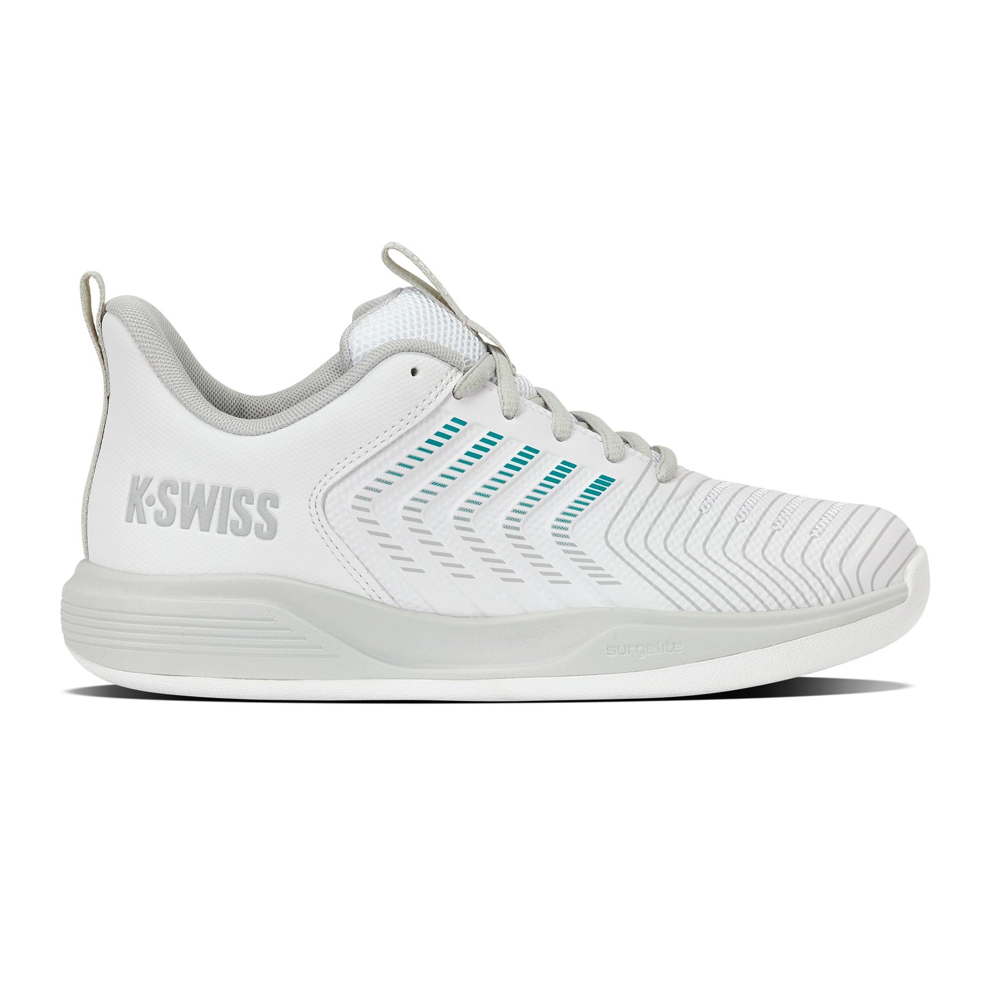 K-Swiss Ultrashot Light Carpet shoe Women - white, turquoise