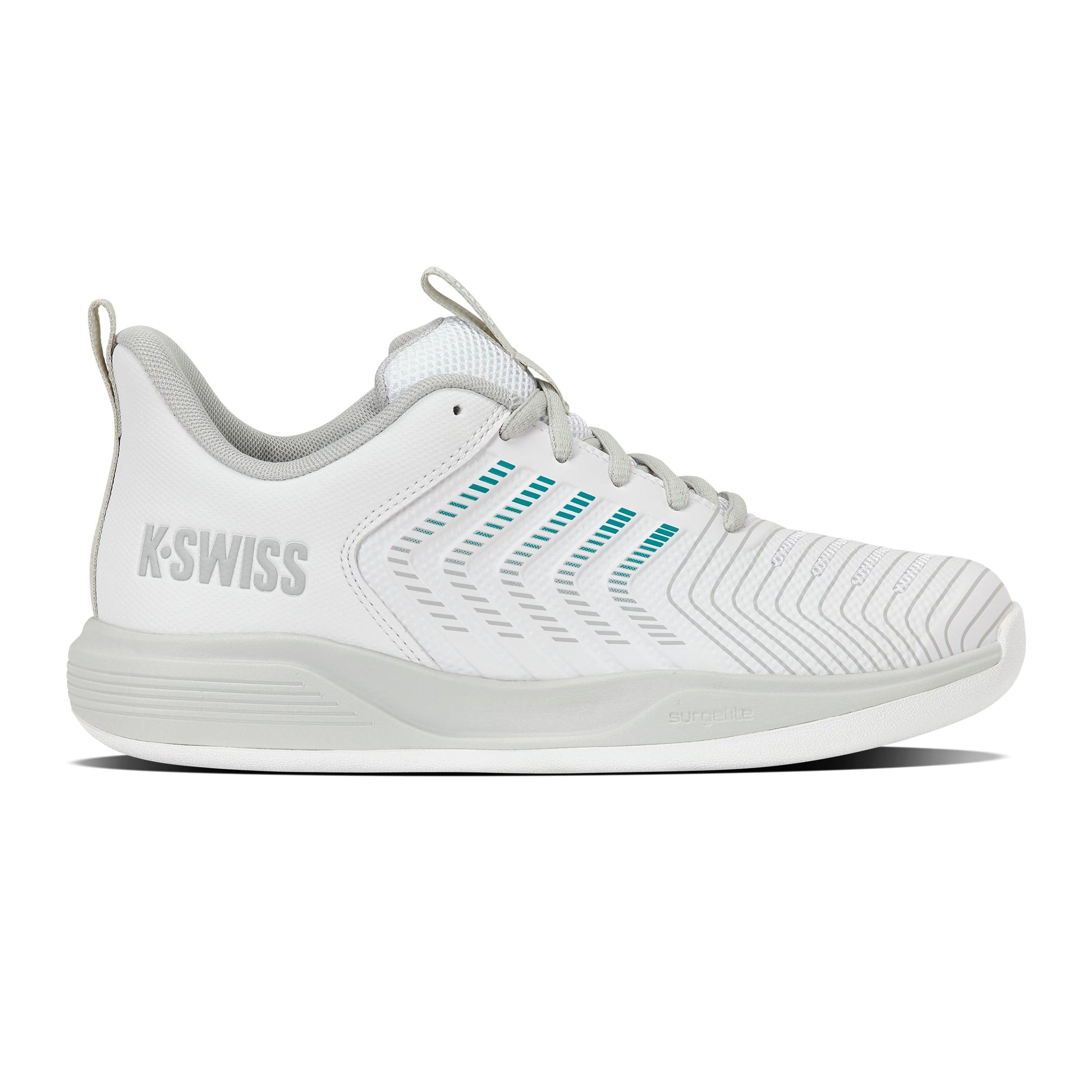K-Swiss Ultrashot Light Carpet shoe Women - white, turquoise